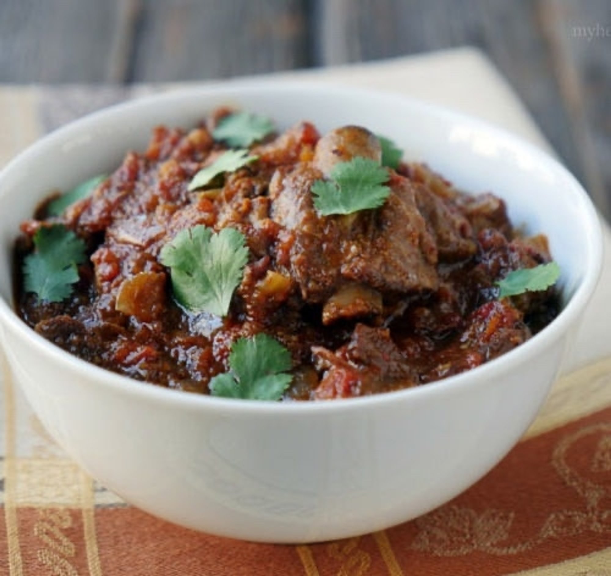 Karaikudi Goat Curry