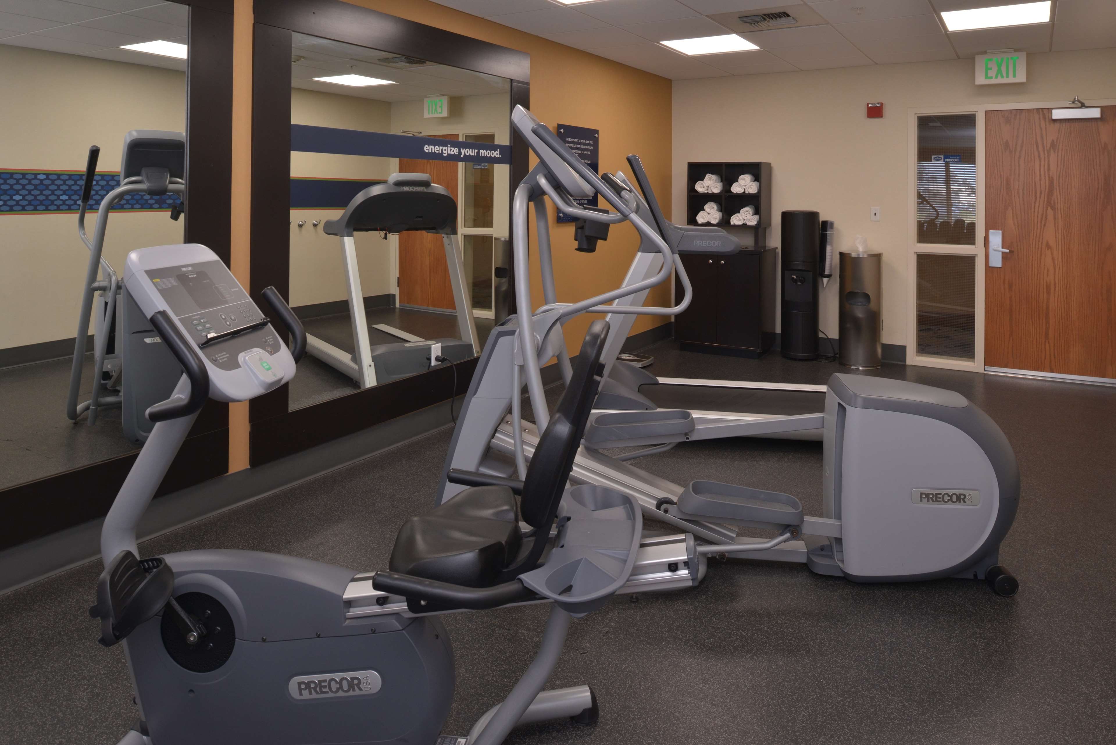 Health club  fitness center  gym