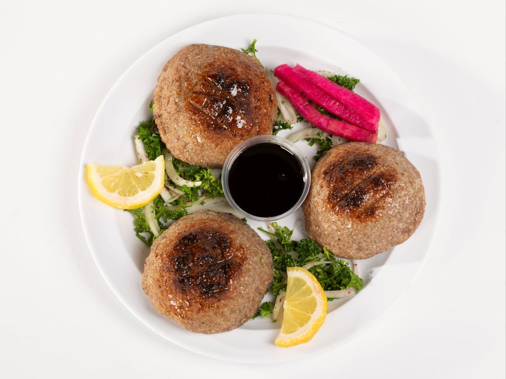 Kibbeh on Charcoal /كبة مشوية