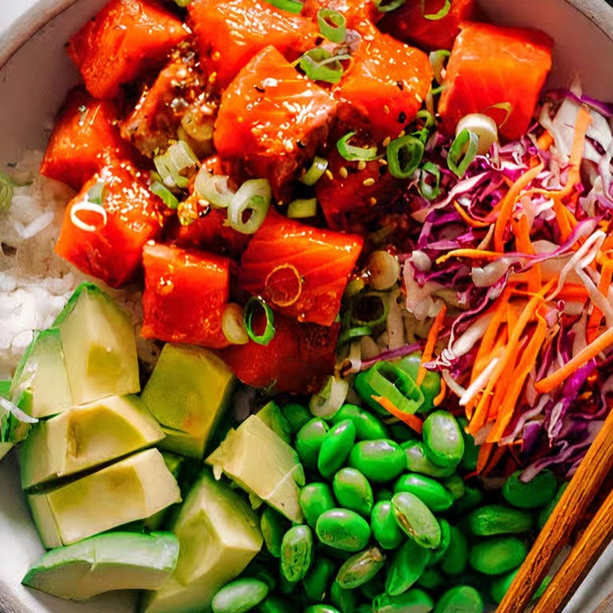 Salmon Pokè Bowl