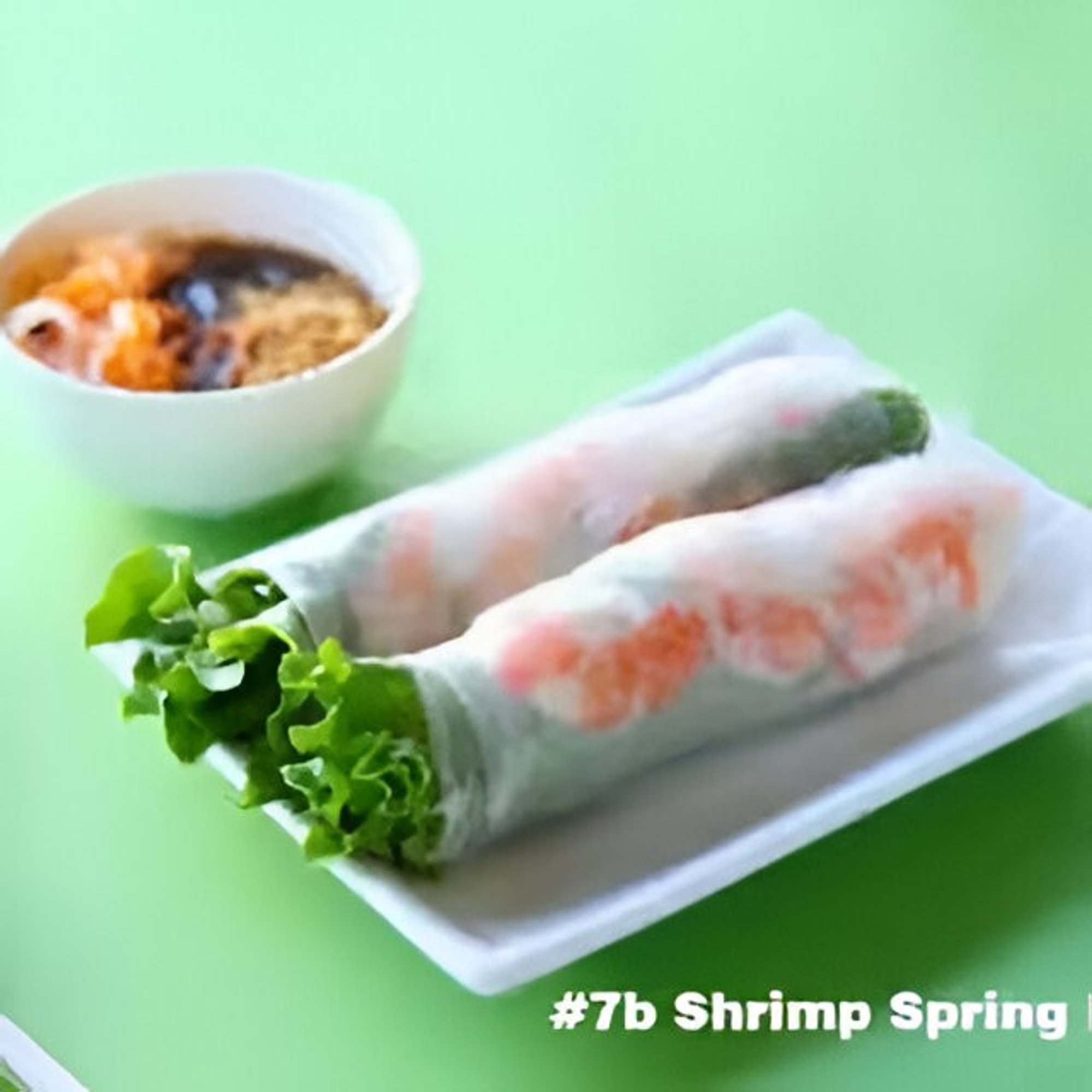 Fresh Shrimp Spring Rolls