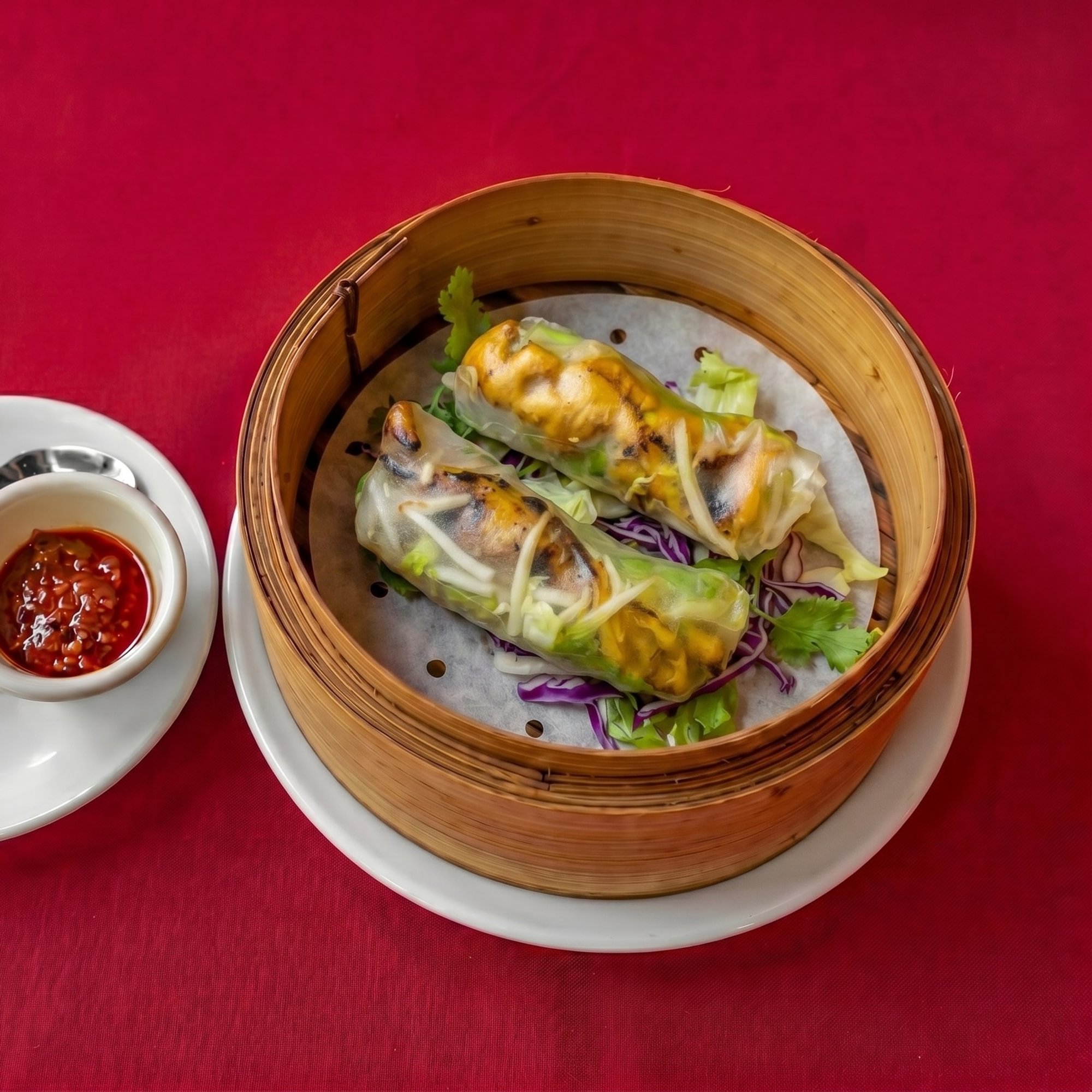 Grilled Beef Spring Roll
