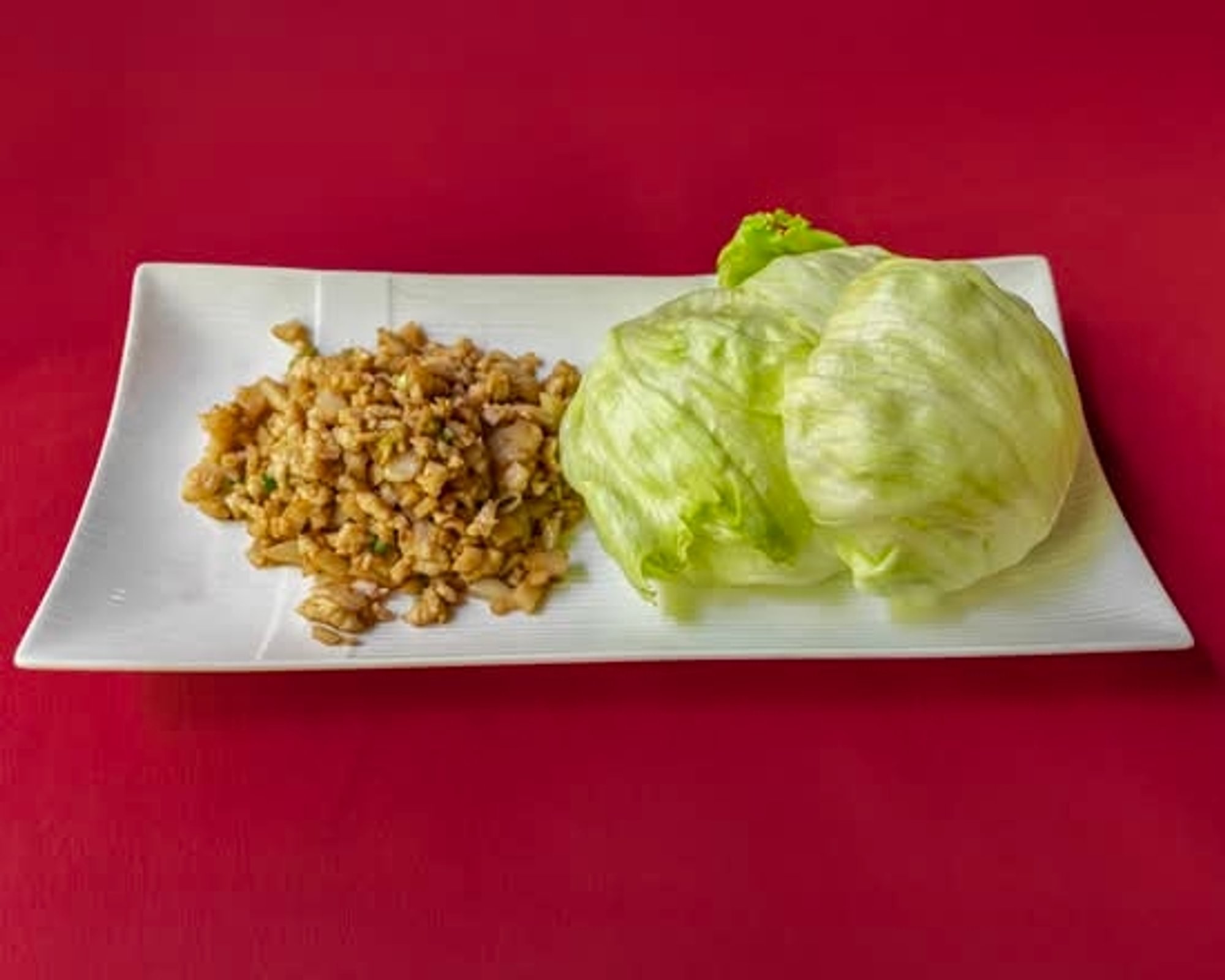 Chicken Lettuce Wrap