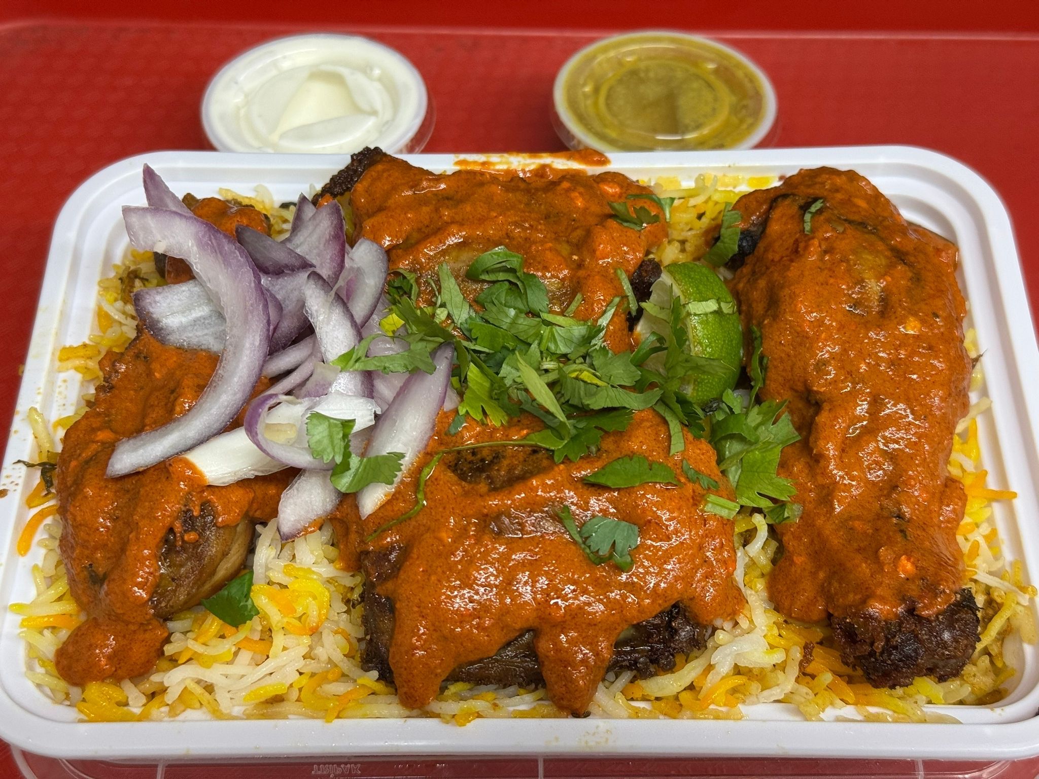Chicken Fry Piece Biryani (Bone In)