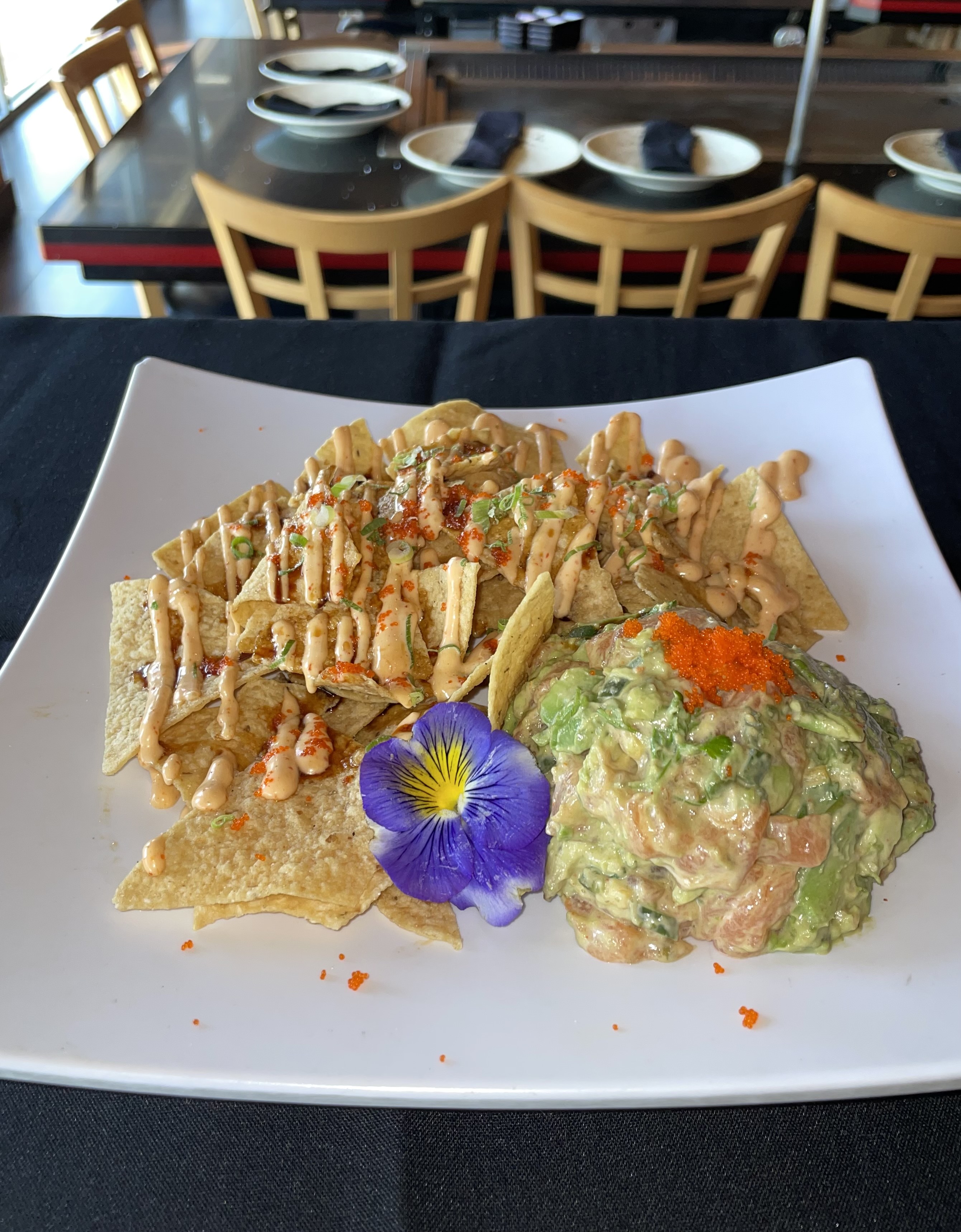 Sushi Nachos (Tuna or Salmon)
