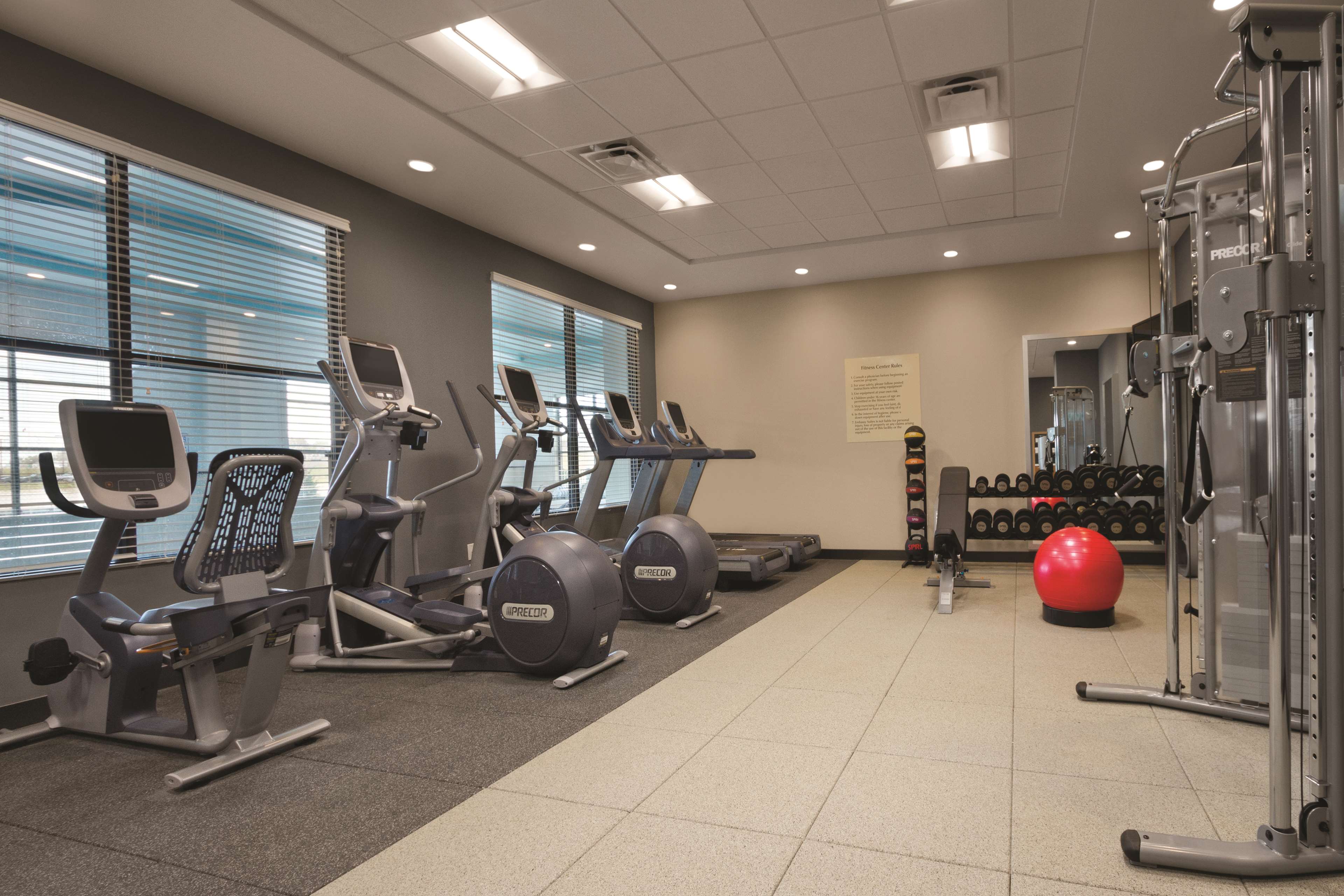 Health club  fitness center  gym