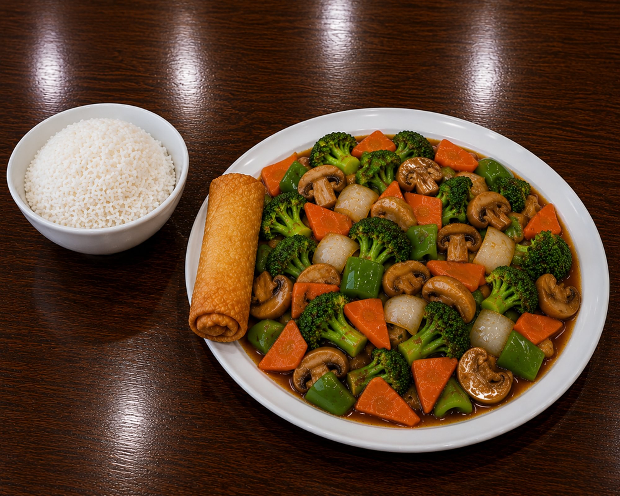 Mixed Vegetables w/ Brown Sauce