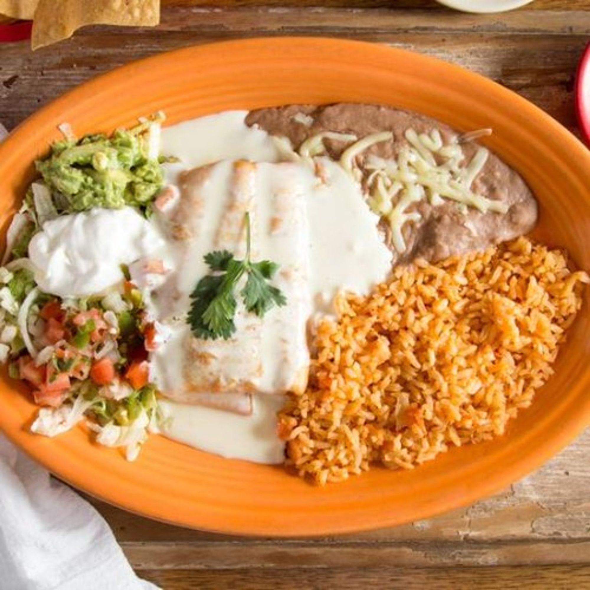 Lunch Chimichanga