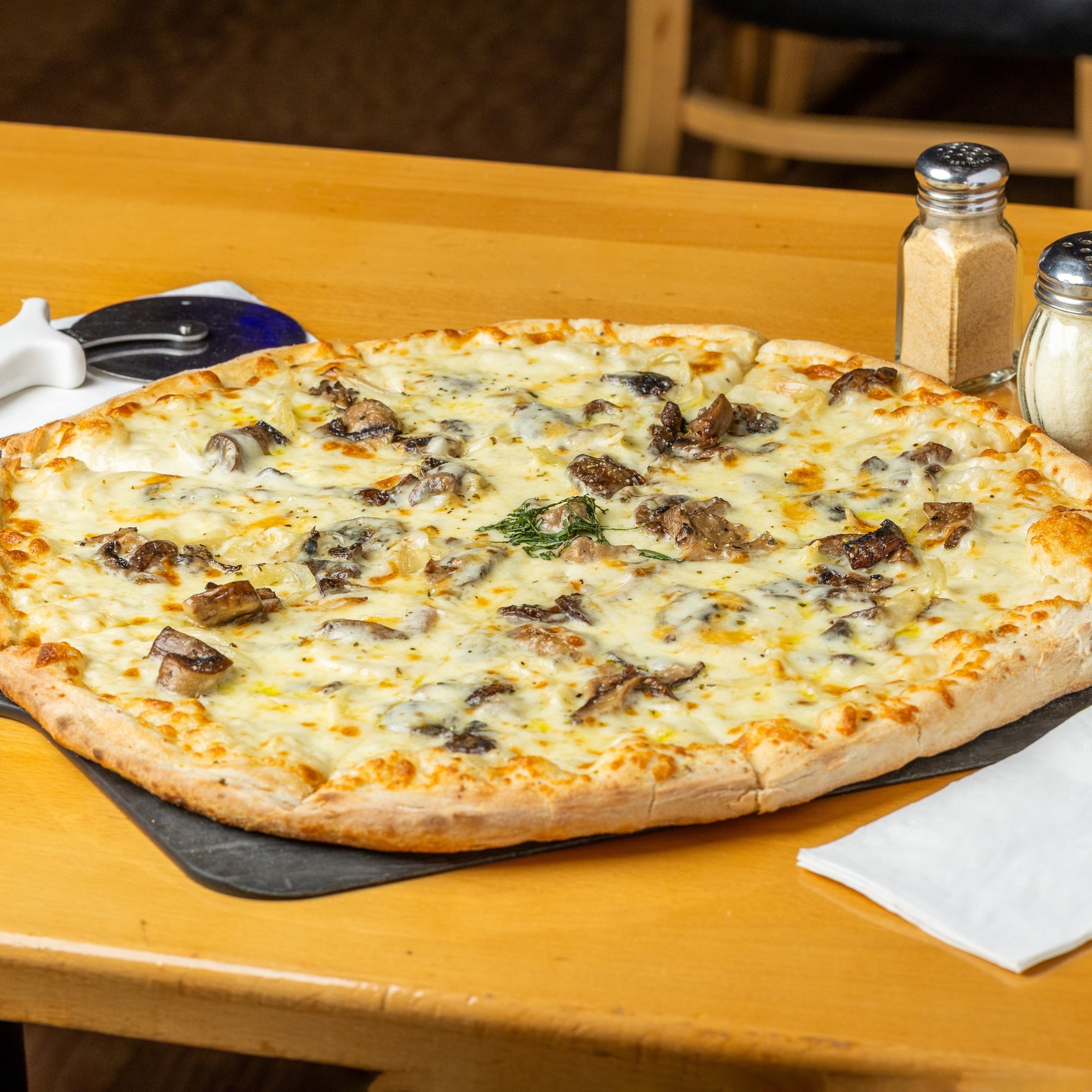 Wild Mushroom Pizza (White Pie)