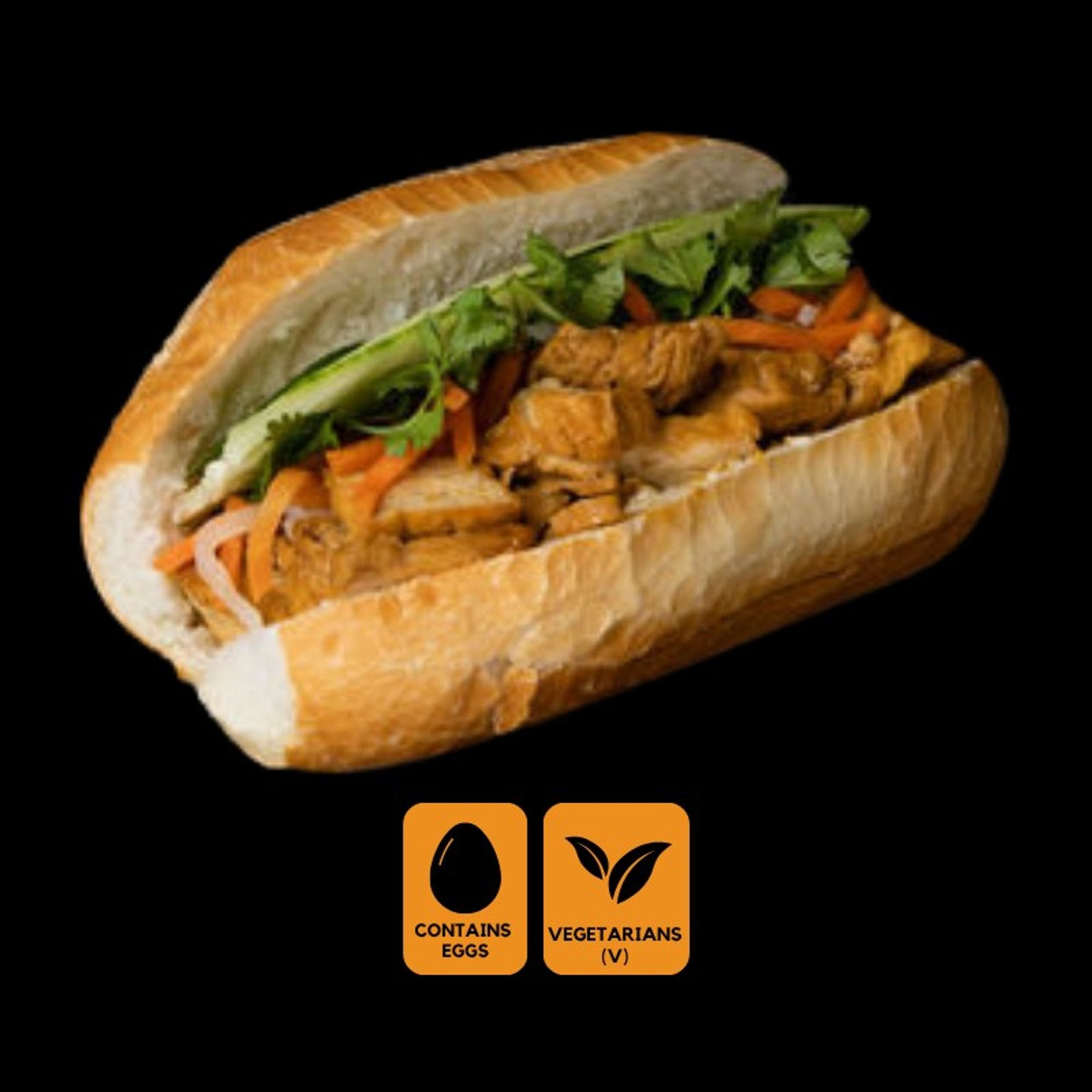 Non GMO Tofu Banh Mi (V)
