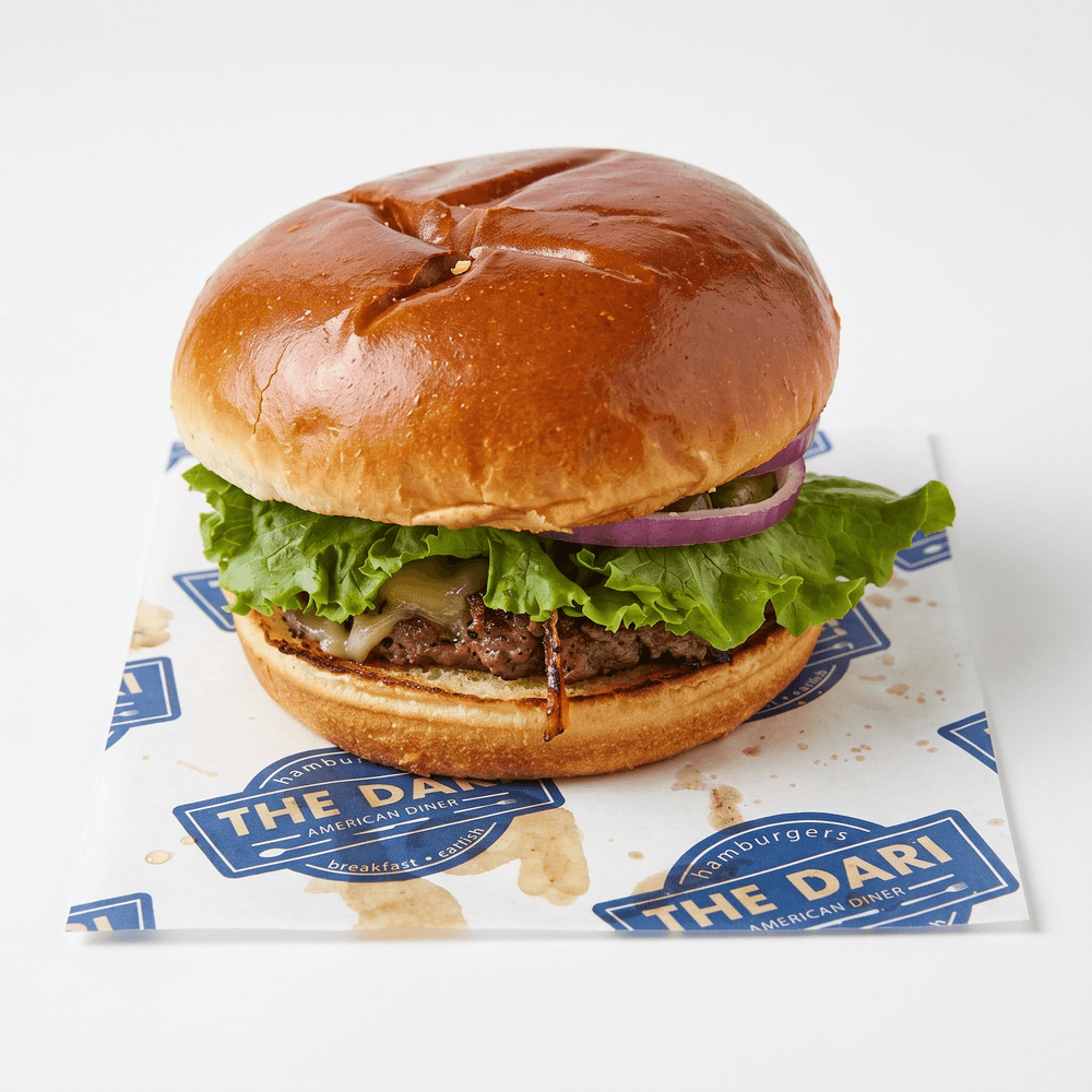 Mushroom Swiss Burger