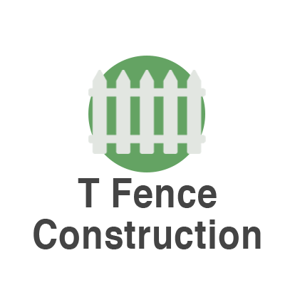 T Fence Construction Logo