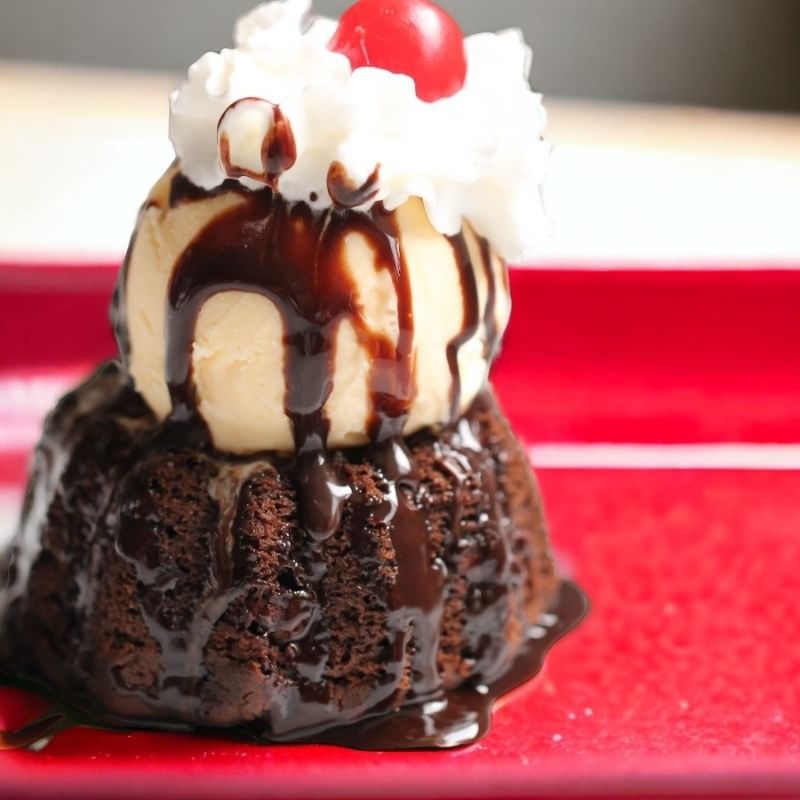 Chocolava Cake