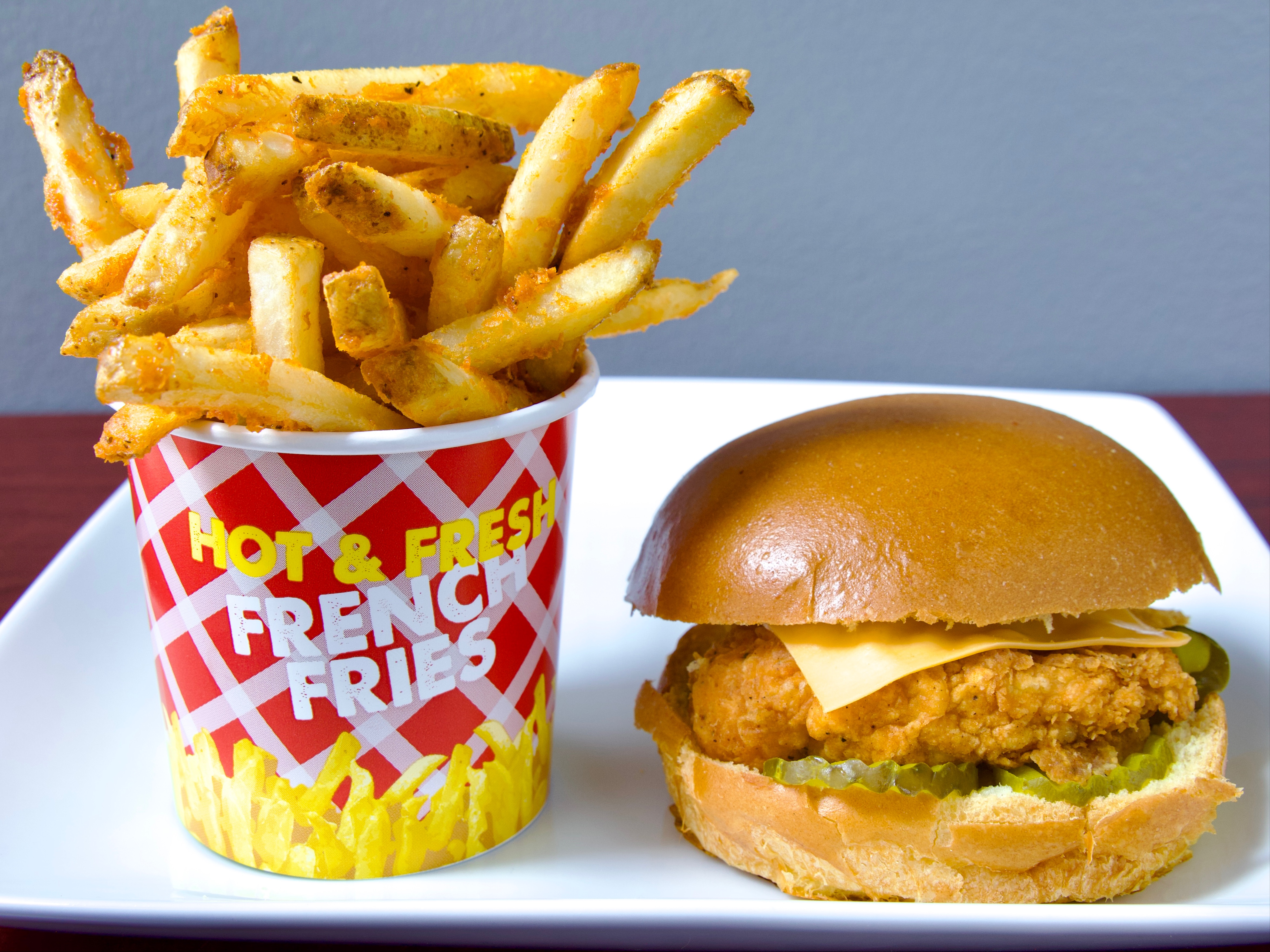 Spicy Chicken Sandwich & 1 Side