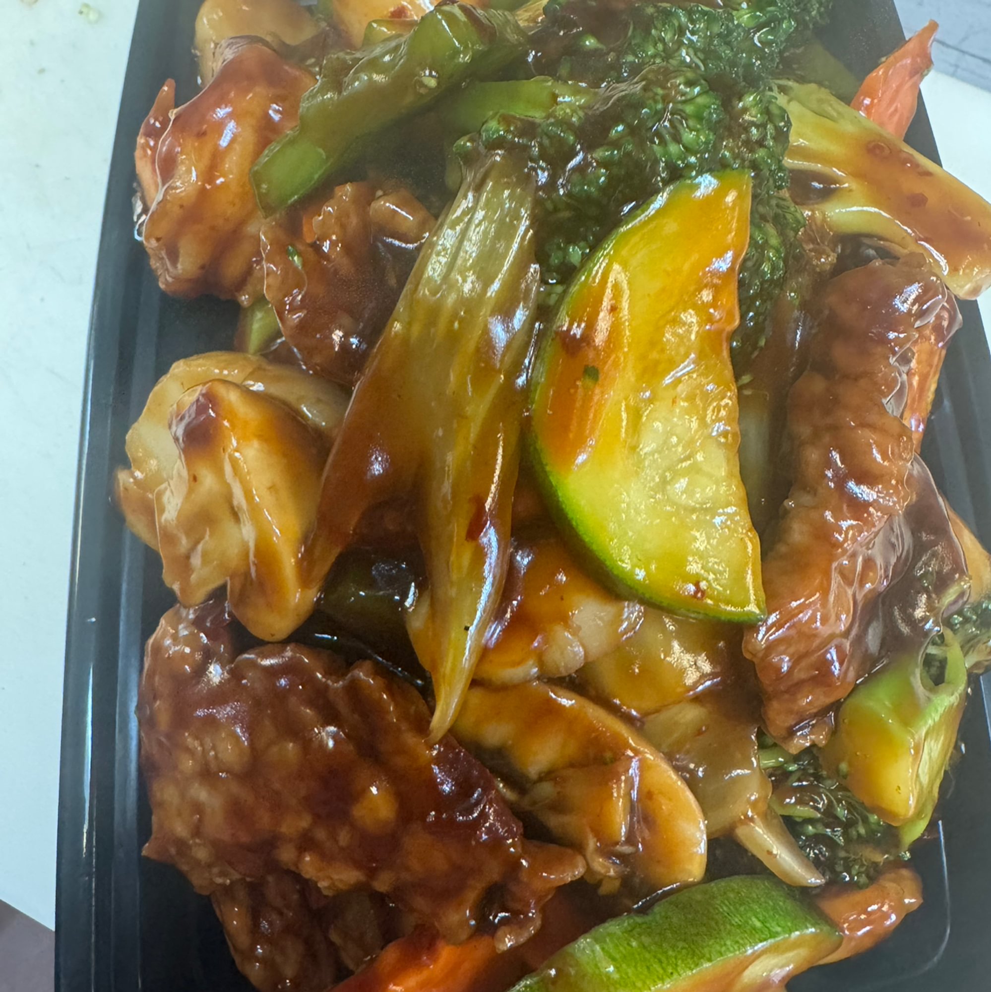 Beef with Chef's Garlic Sauce