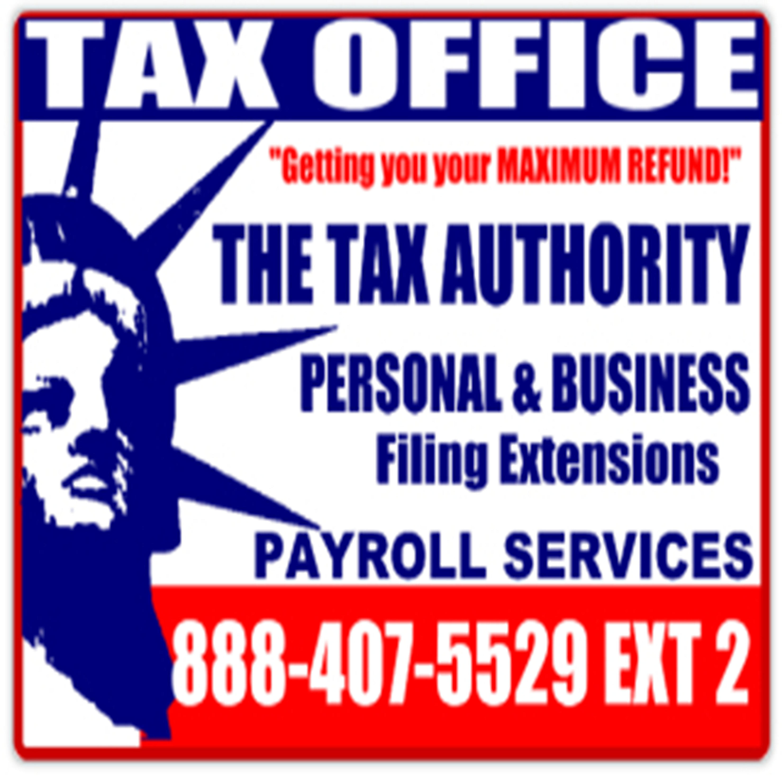 The Tax and Notary Authority, DMV, Motor Vehicles, Auto Tags. Photo