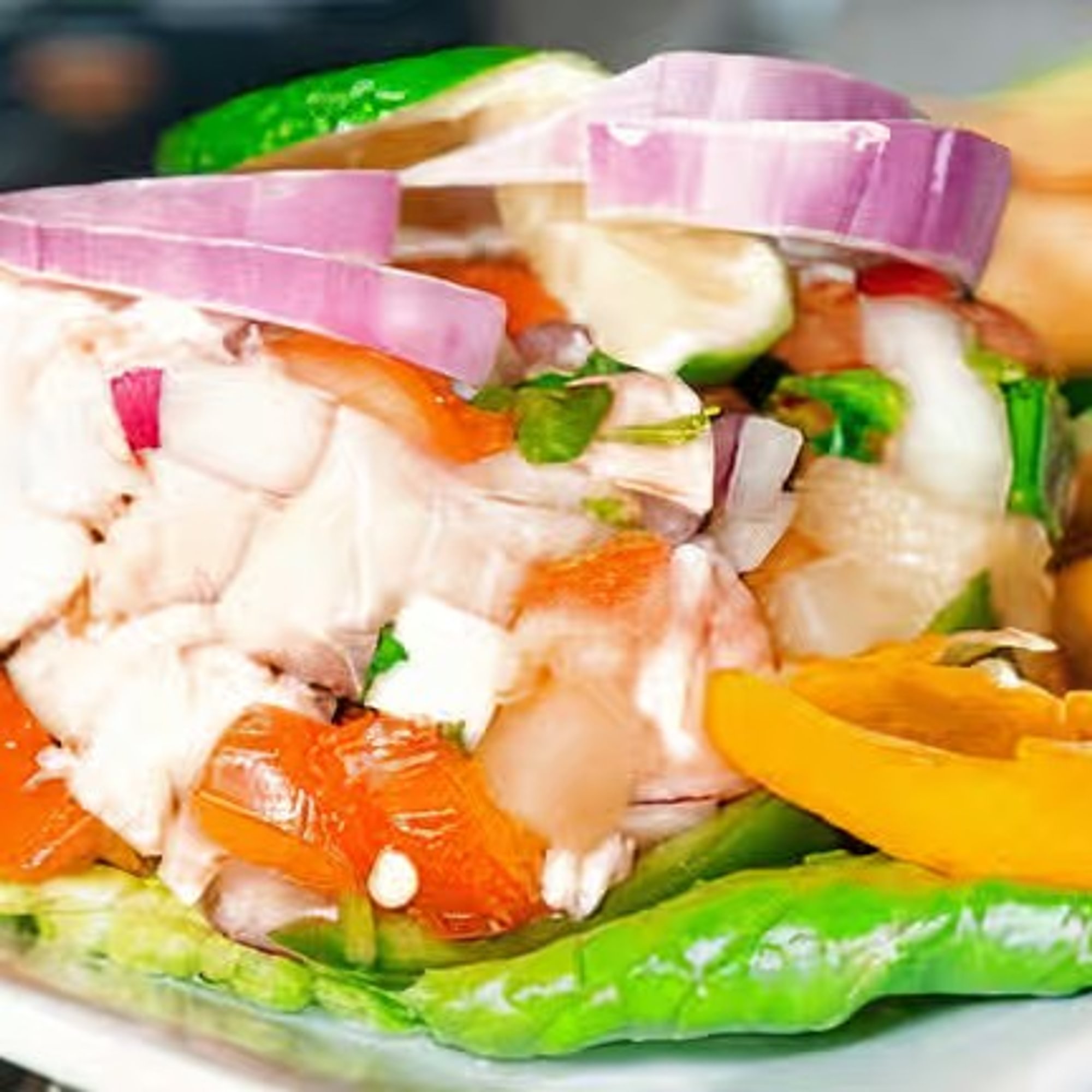Tostadas de Ceviche