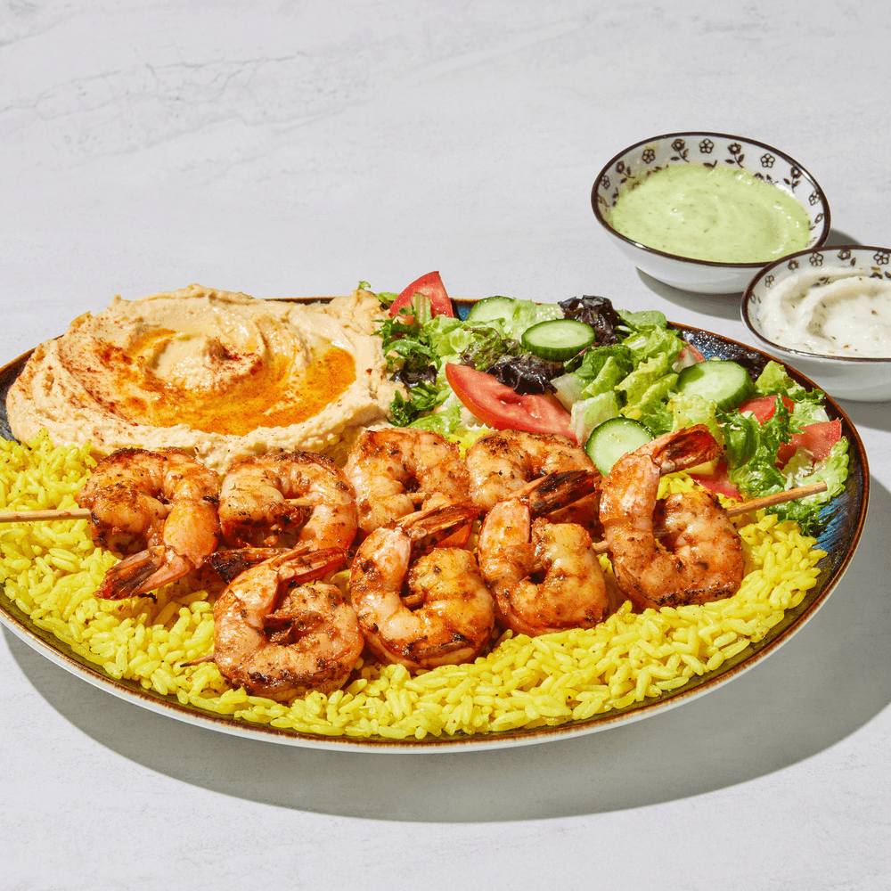 4.Shrimp Plate