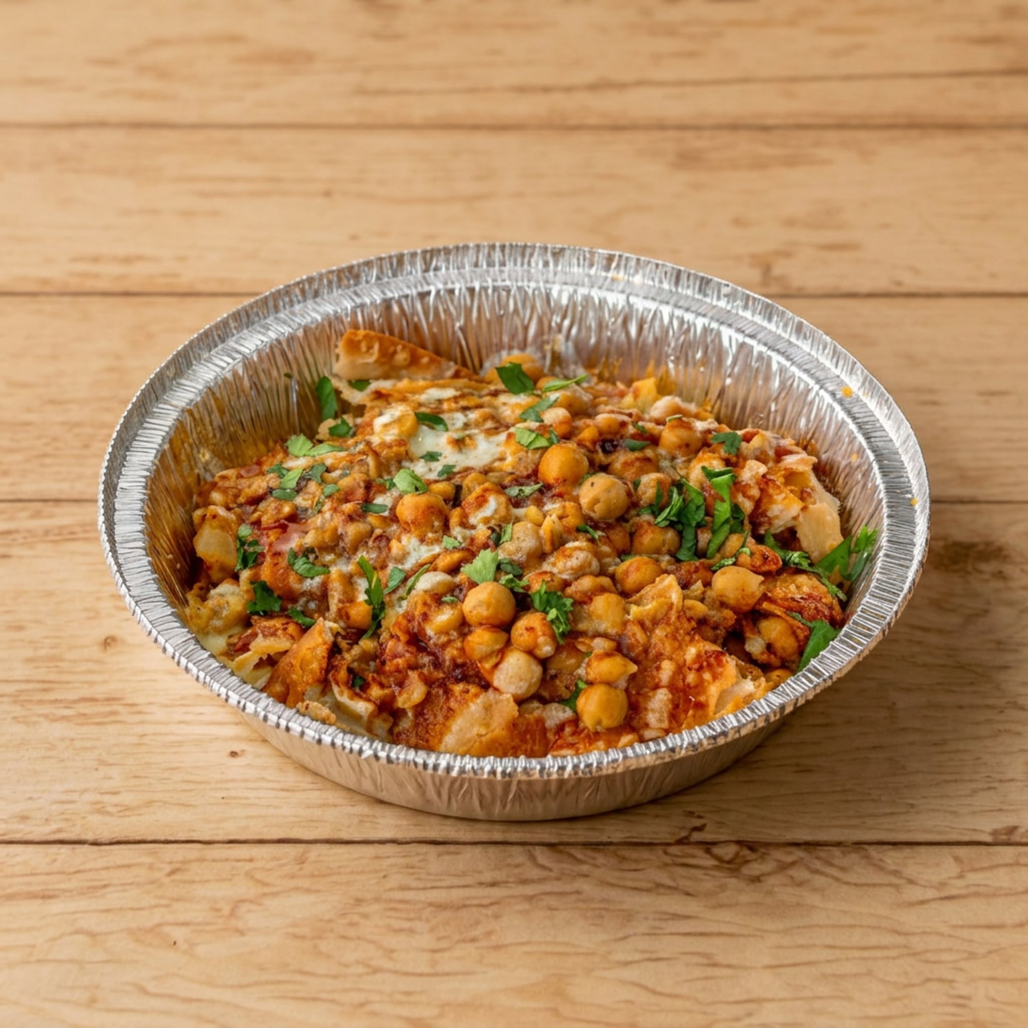 Chana Samosa Chaat
