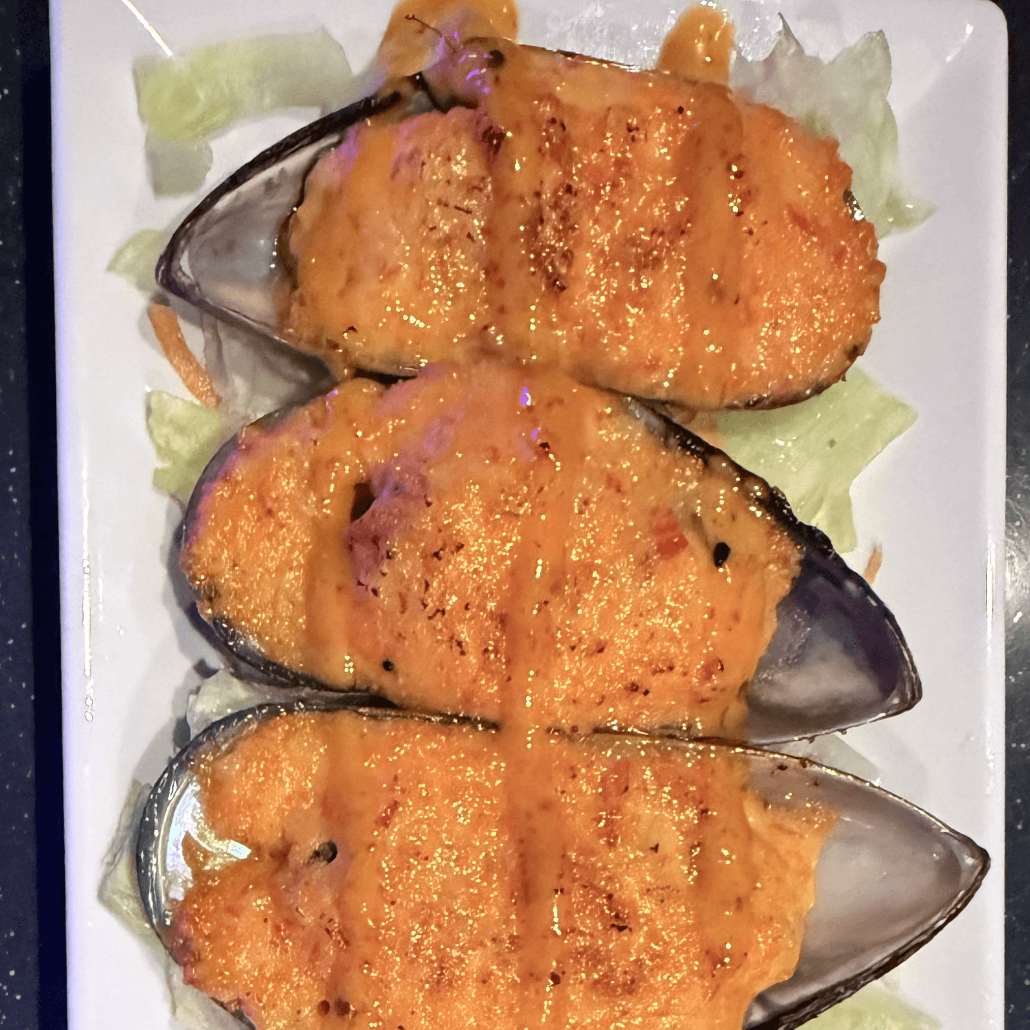 Baked Mussels