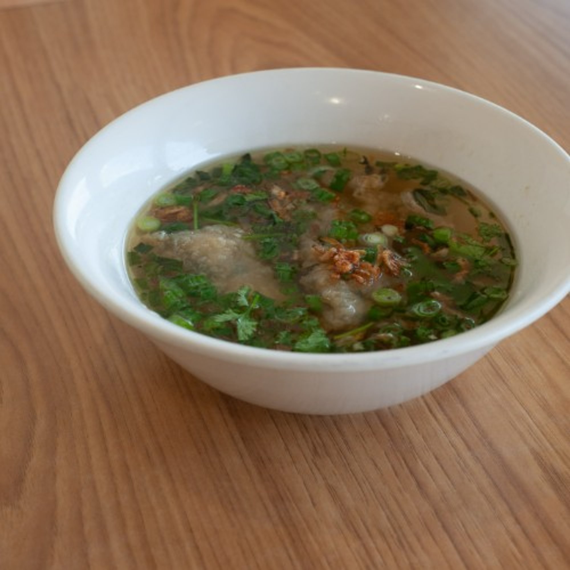 Tofu Won Ton Soup (3)