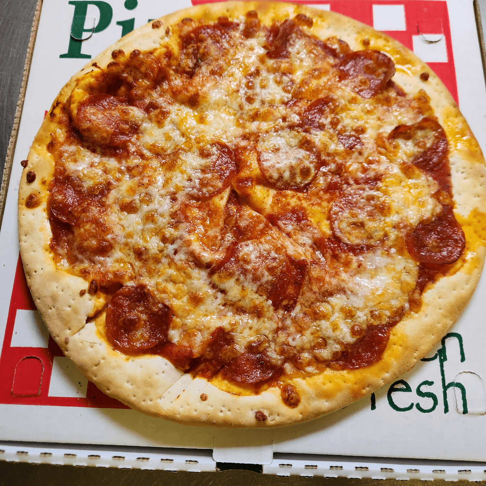 12 inch thin crust medium 1 topping
