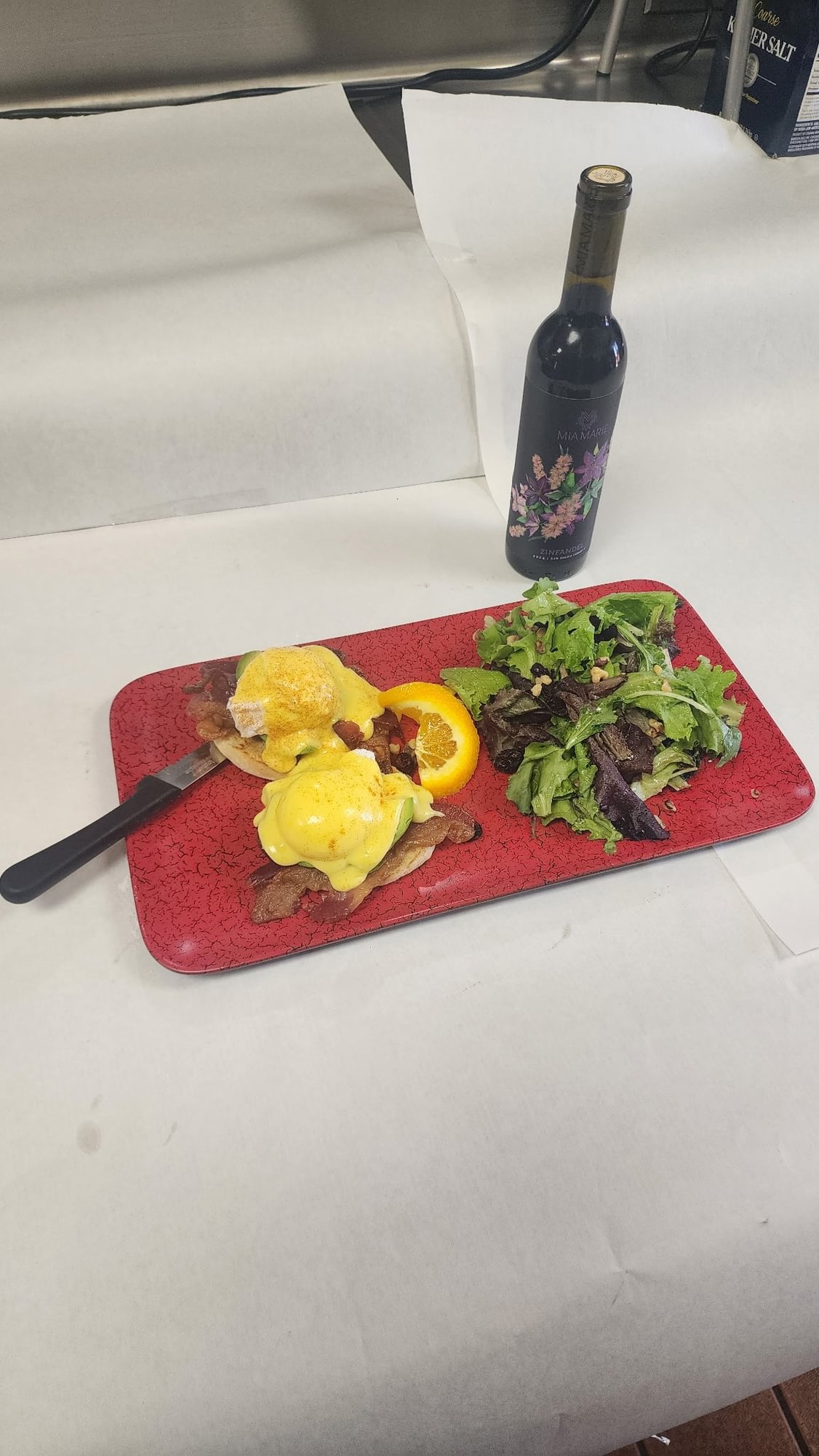 Bacon Avocado Benedict