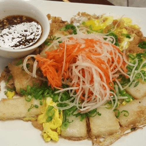 A-16 Fried Rice Cake with Egg