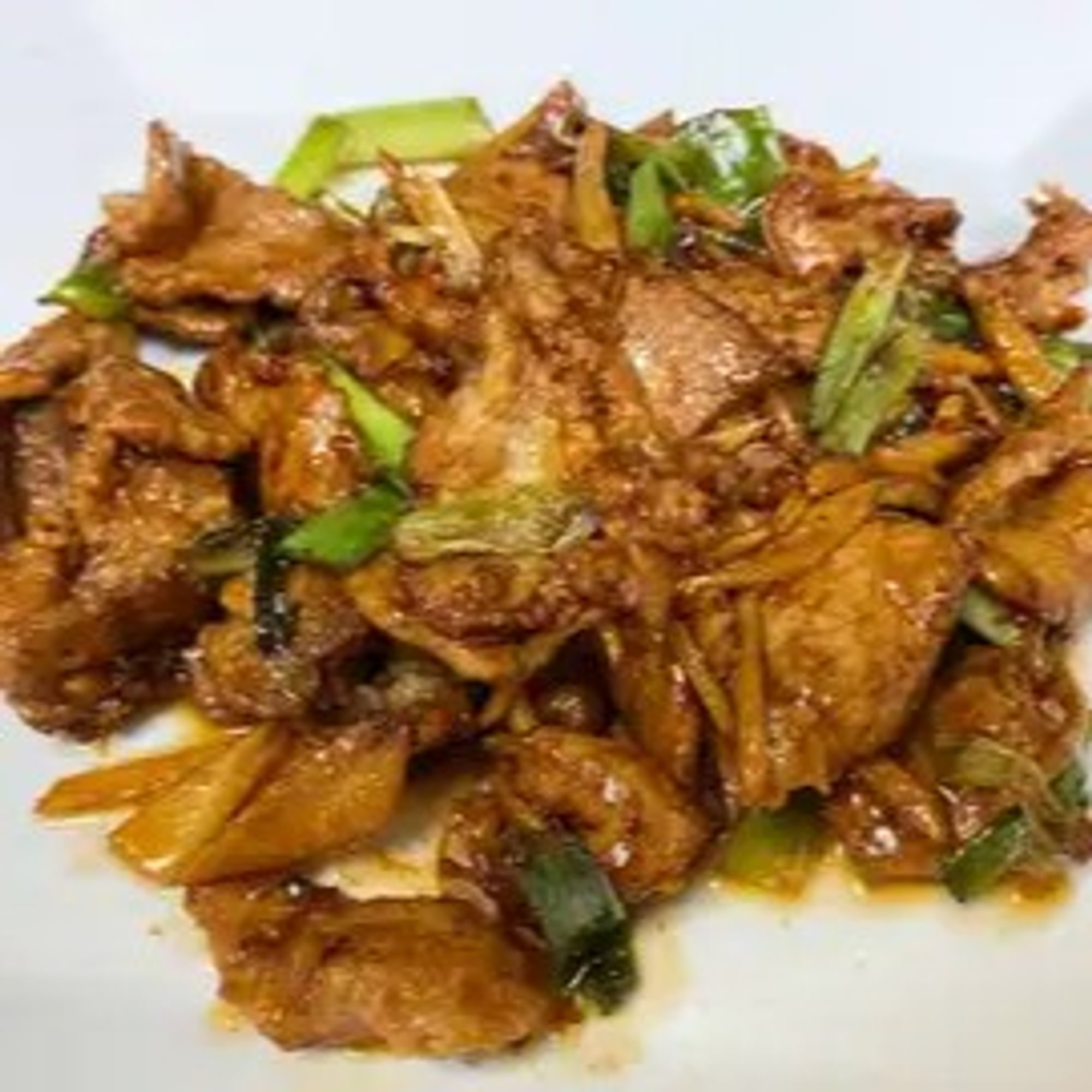 Beef with Spicy Ginger