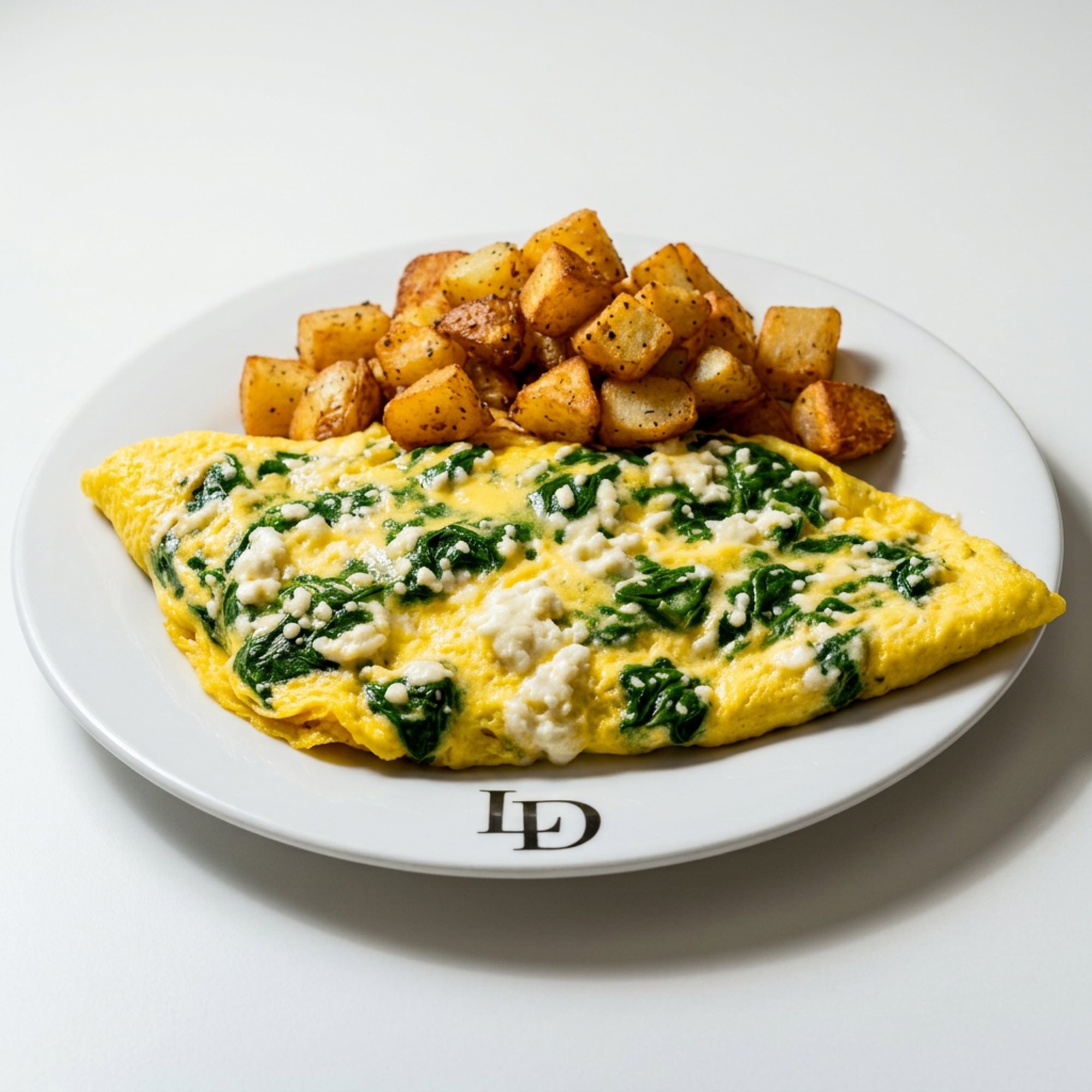 Spinach & Feta Omelette