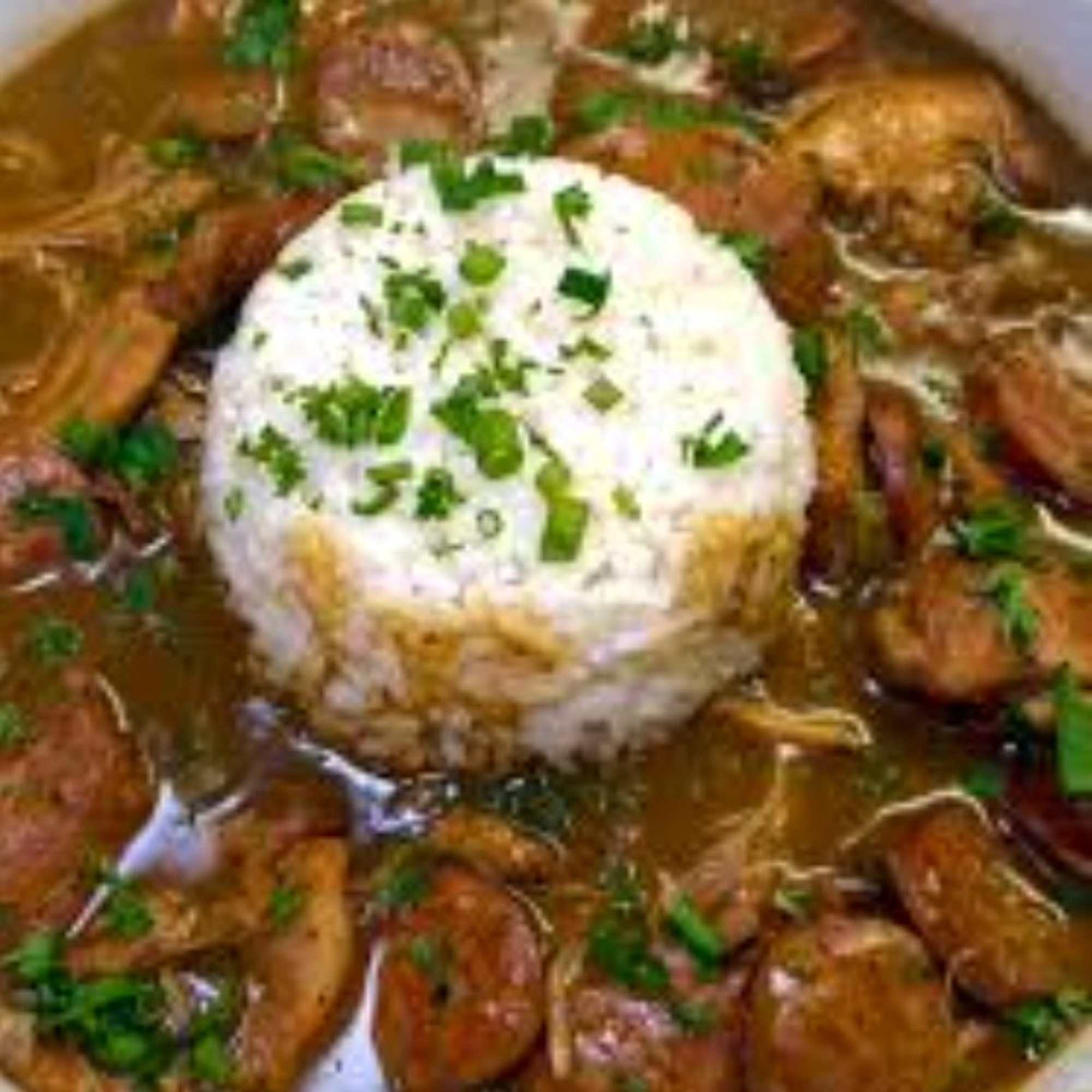 Cup Chicken & Andouille Sausage Gumbo