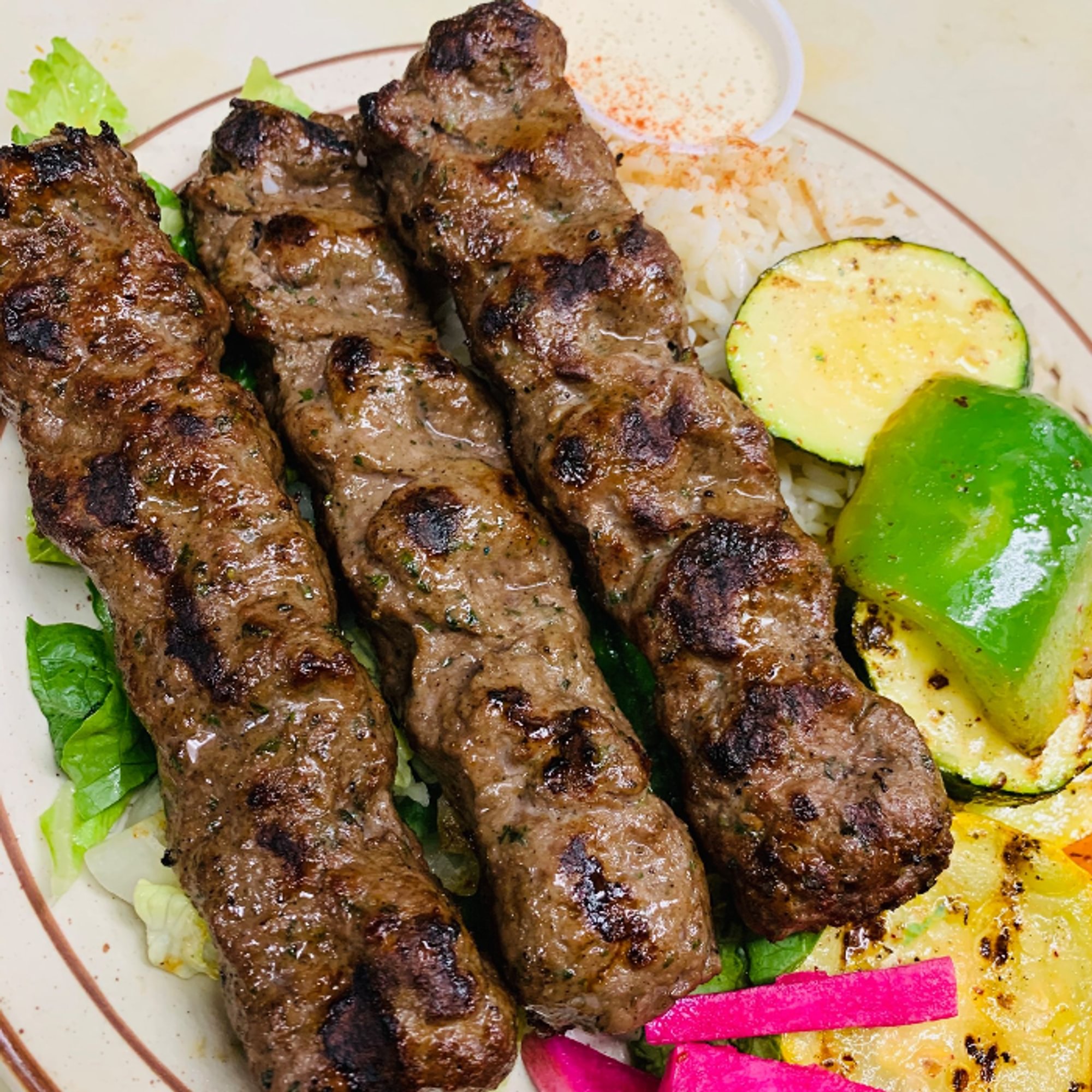 Shish Kafta (lunch)