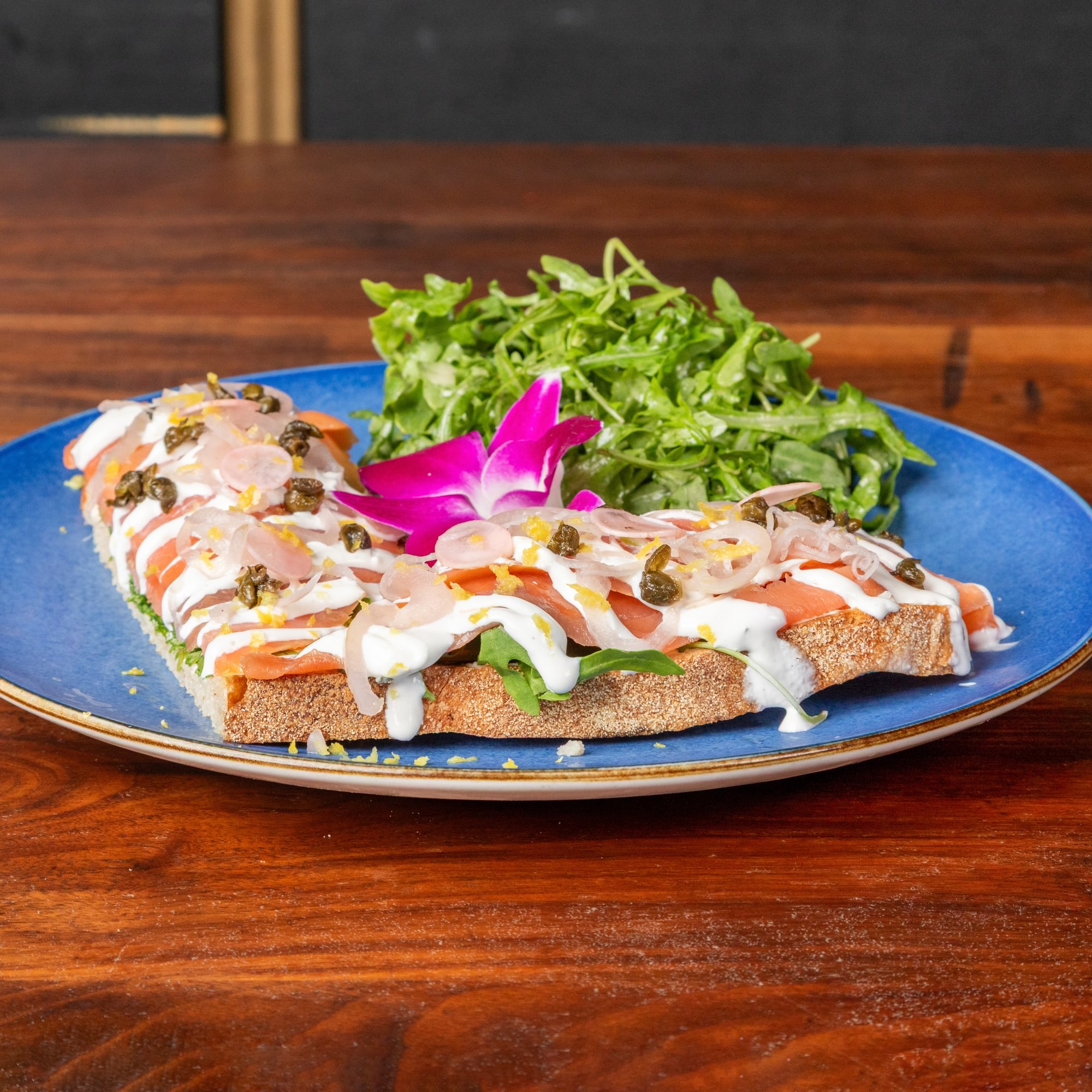 Salmon Tartine