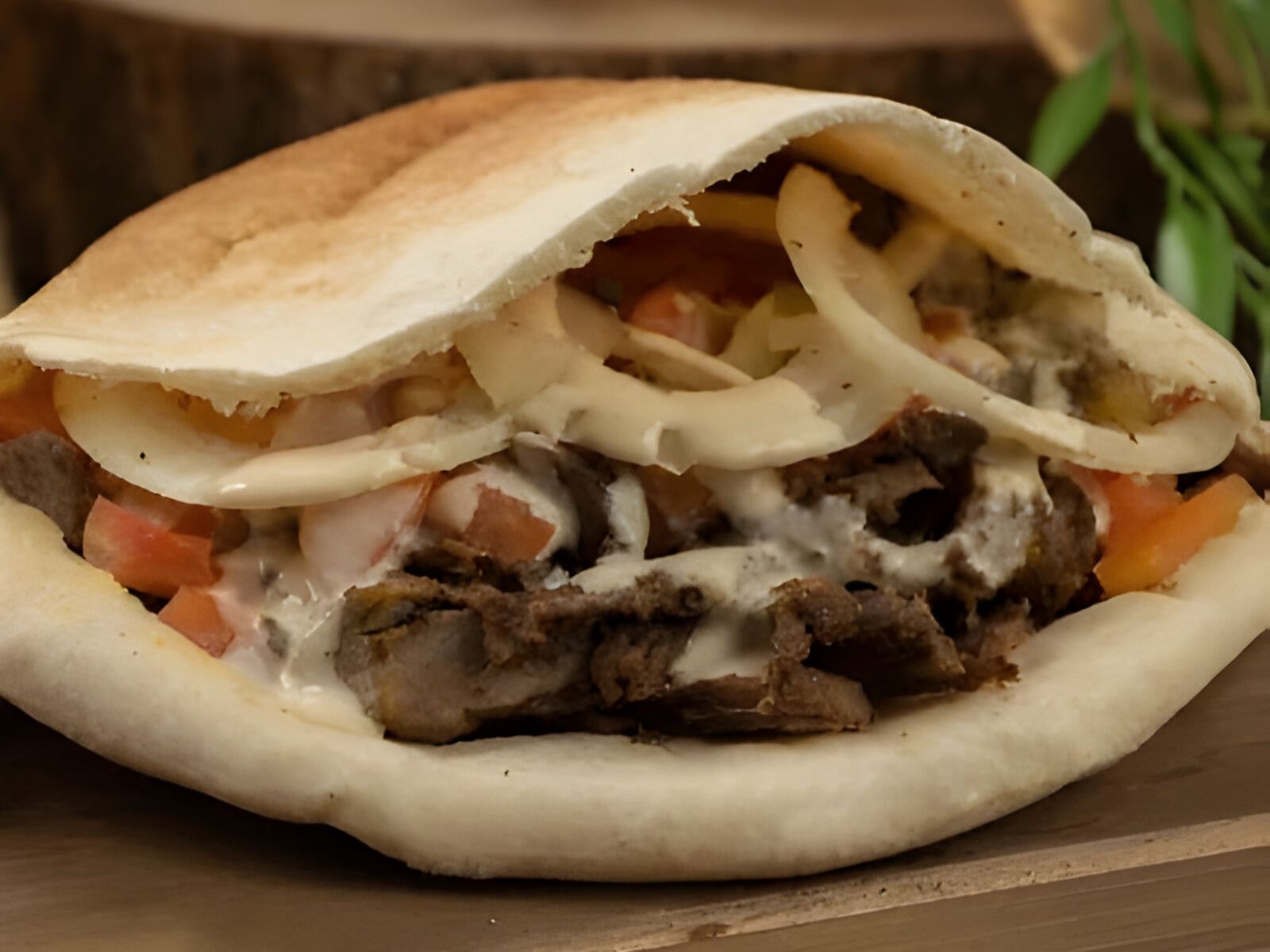 Steak Shawarma Pita