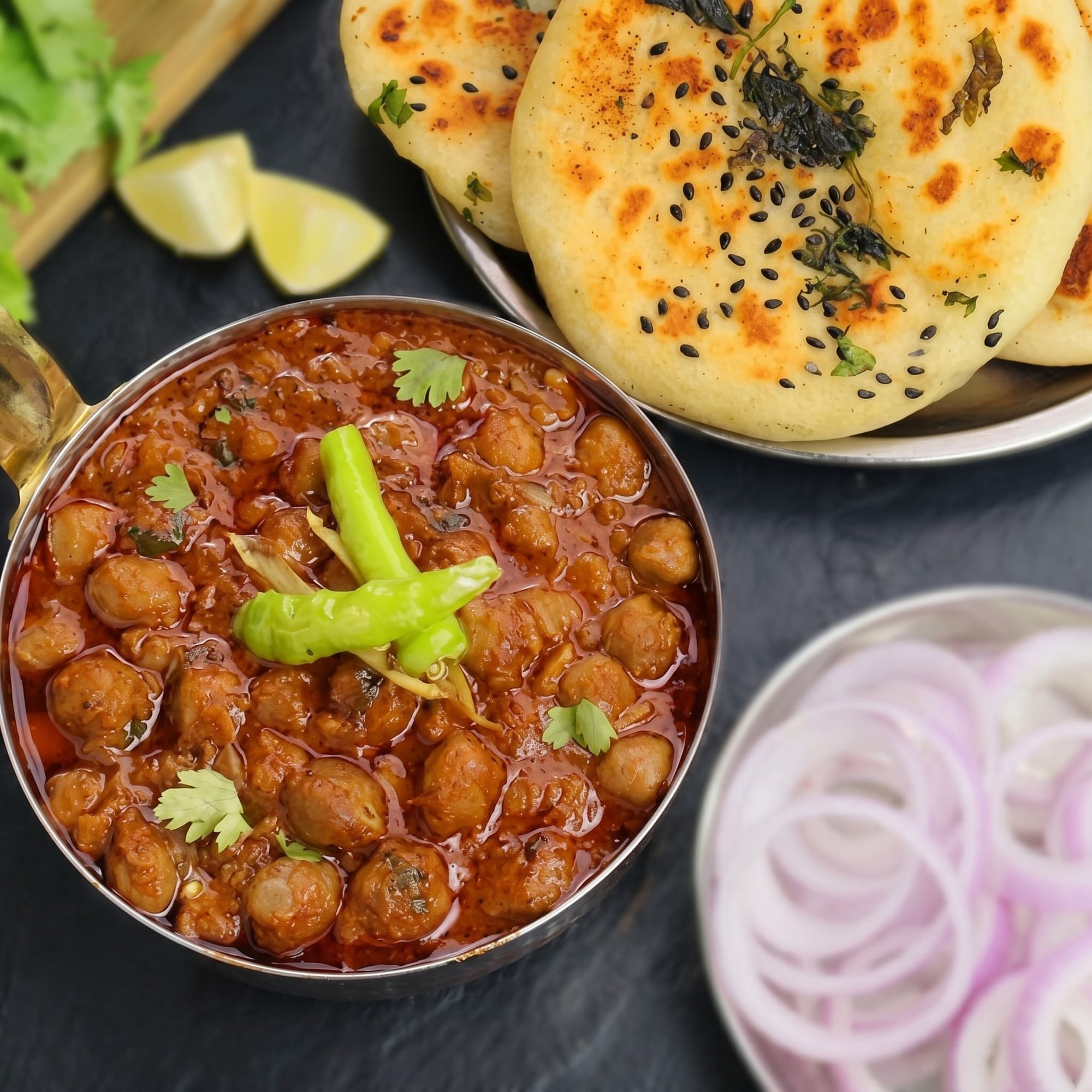 Amritsari Chole Kulche