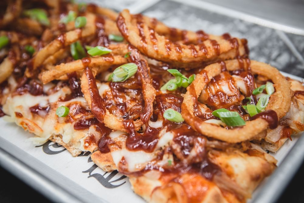 Pork Tornado Flatbread