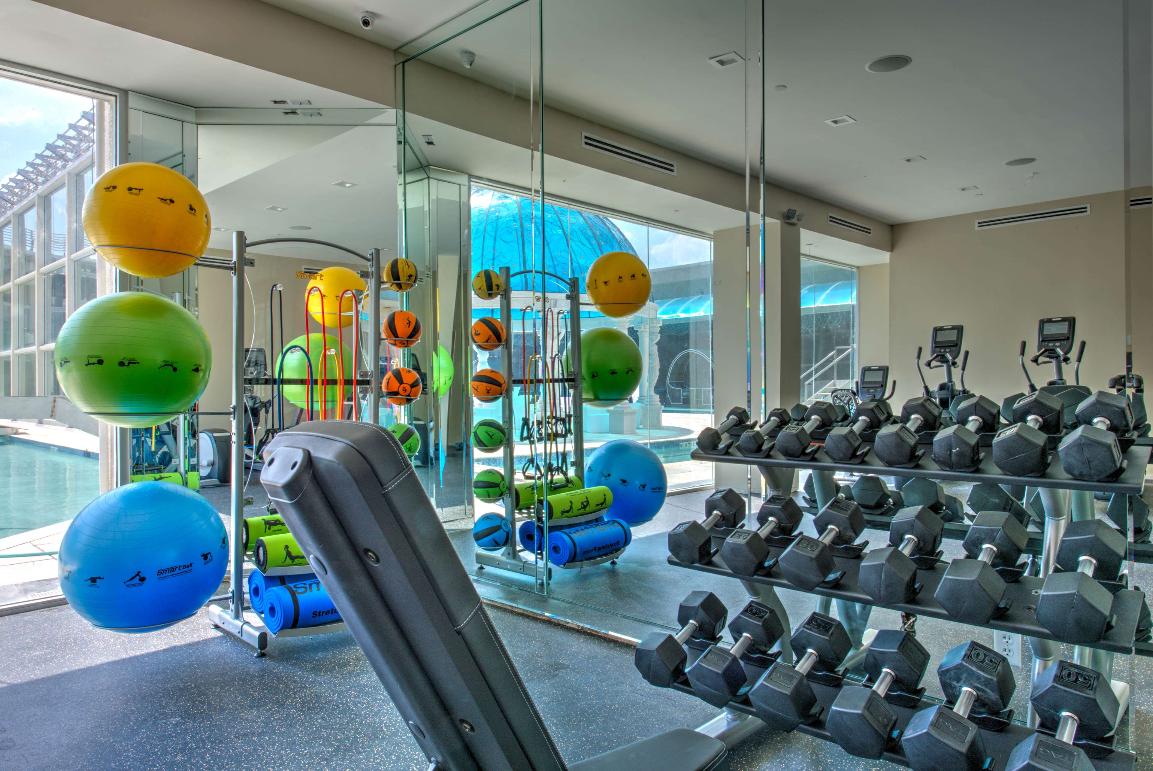 Health club  fitness center  gym