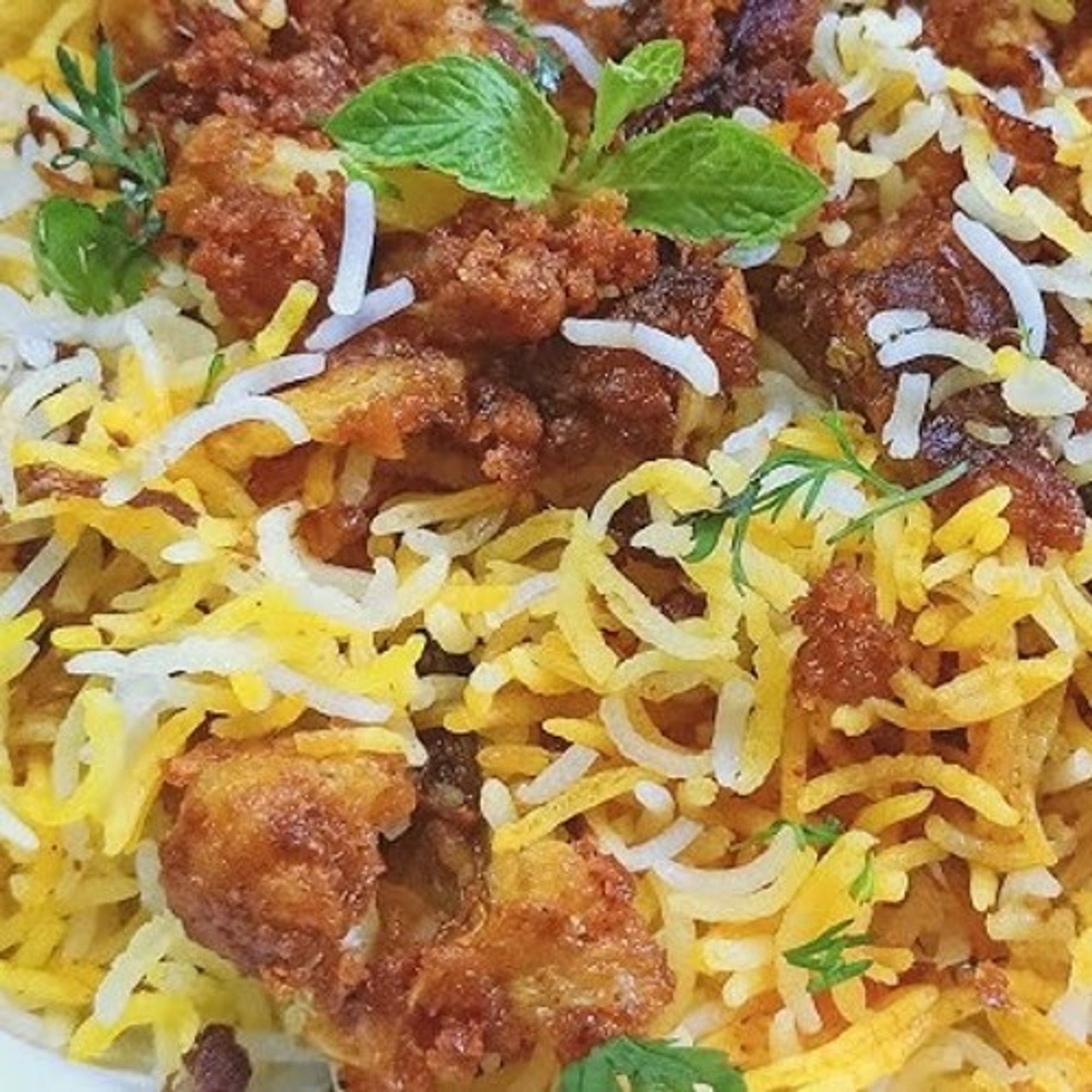 Gobi Manchurian Biryani