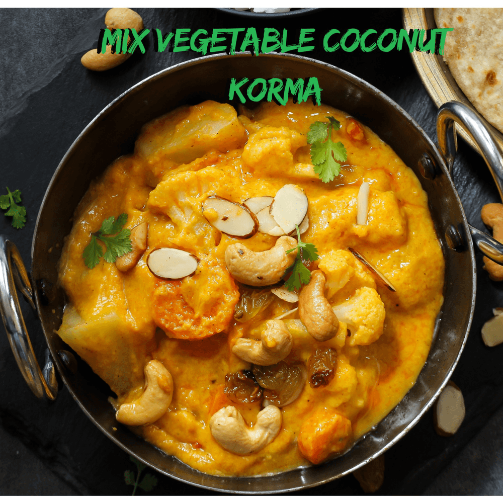 MIx Veg Coconut Korma (VEGAN)