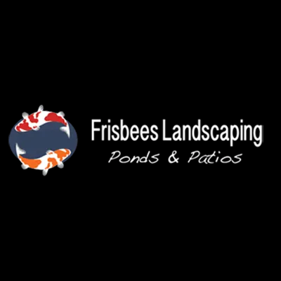 Frisbees Landscaping Ponds &amp; Patios Logo
