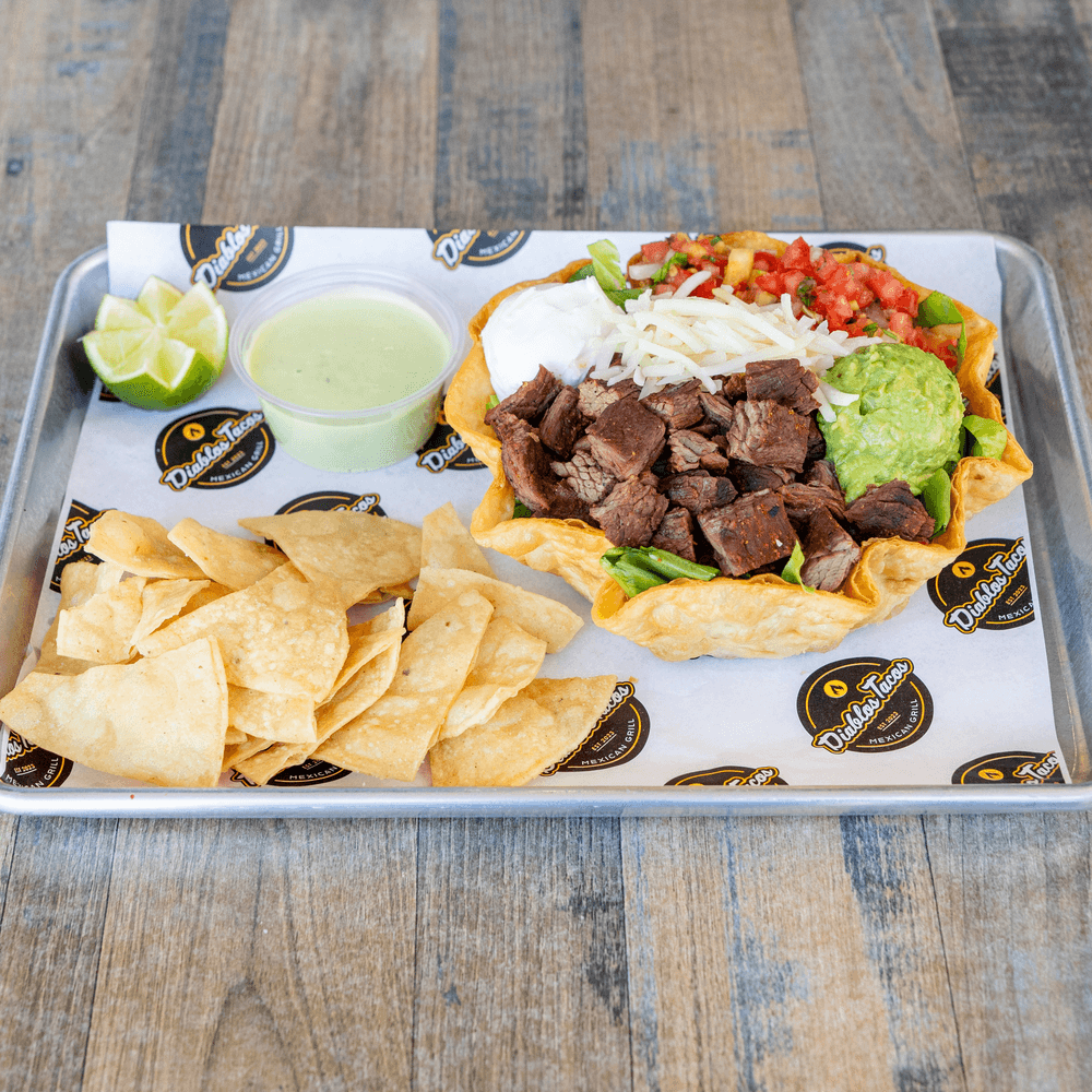 Crunchy Tostada Salad