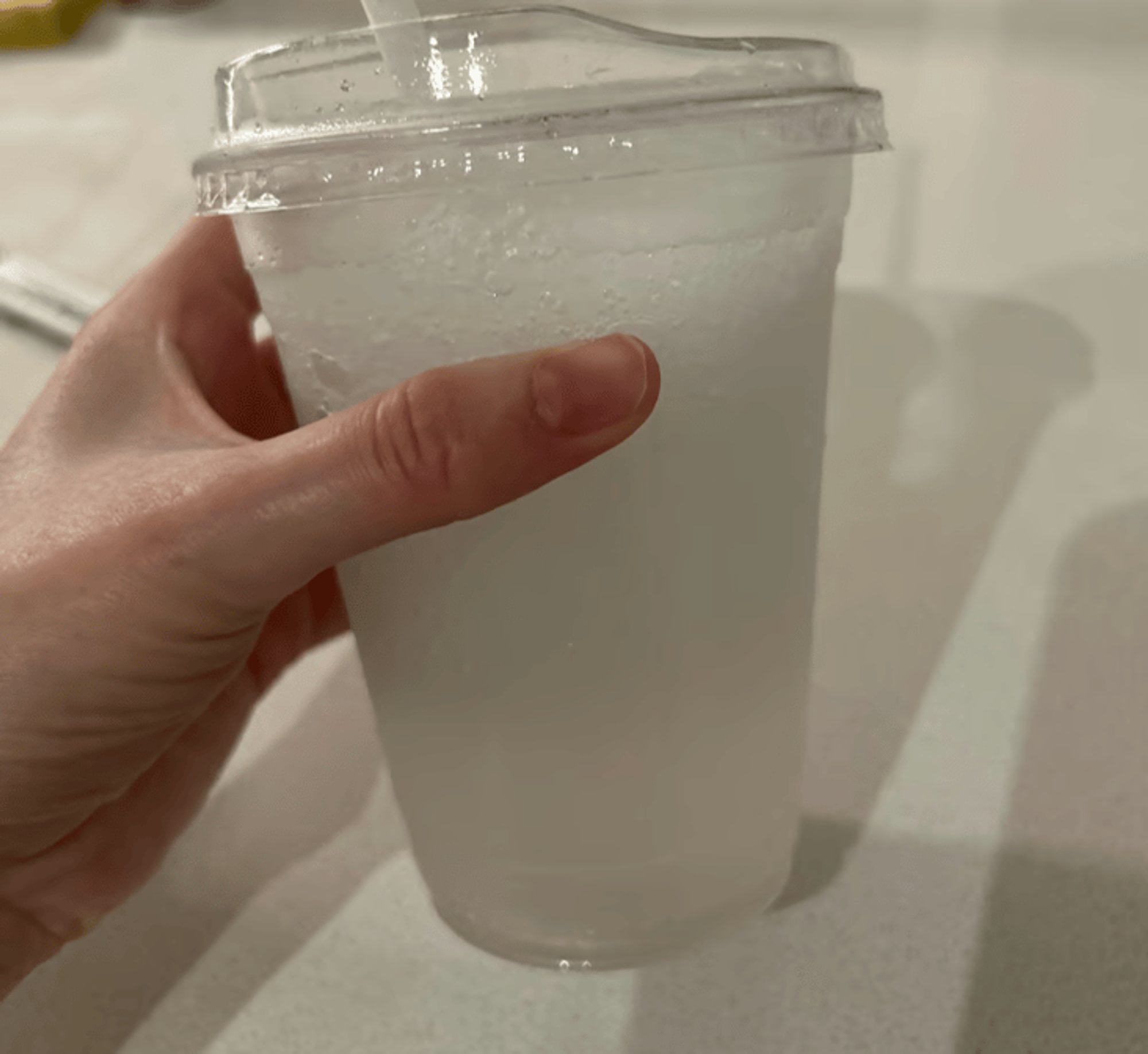Young Coconut Juice Slushy