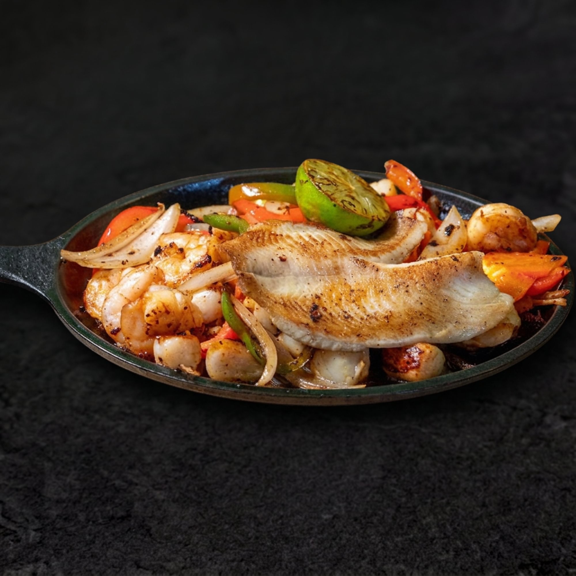 Seafood Fajitas