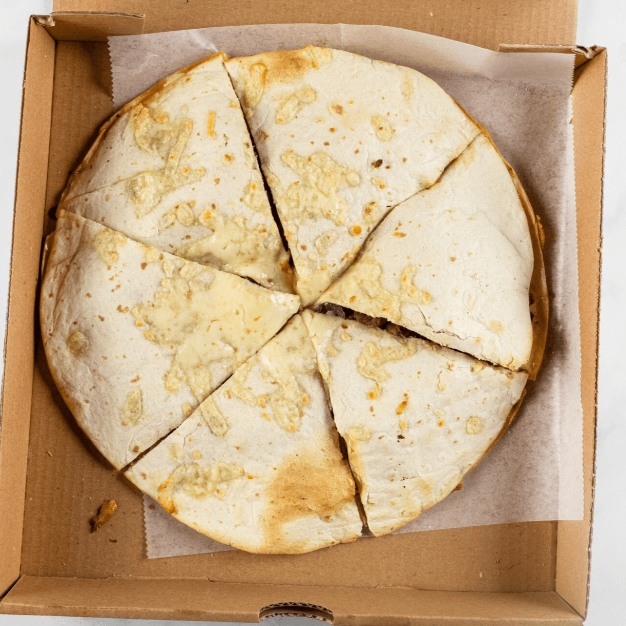 Grilled Chicken Queso Quesadilla