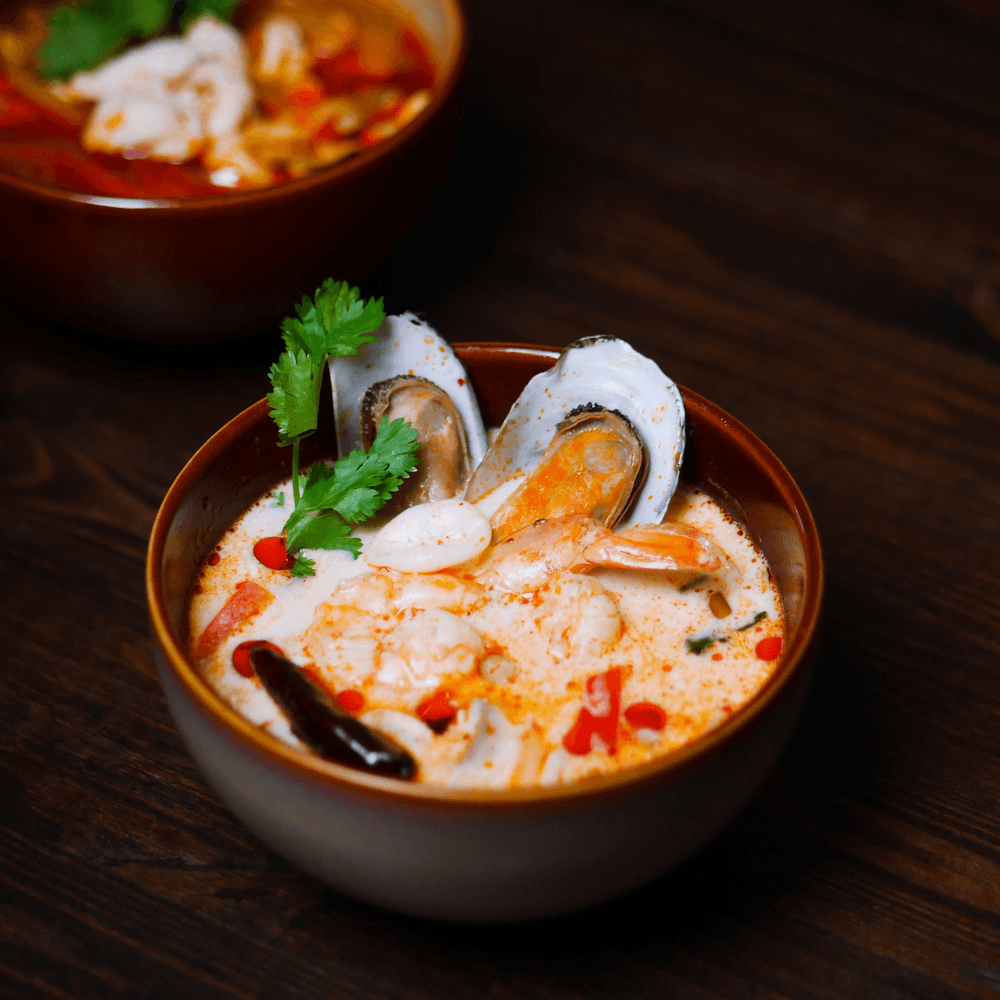 S4. Creamy Tom Yum Soup (Shrimp)