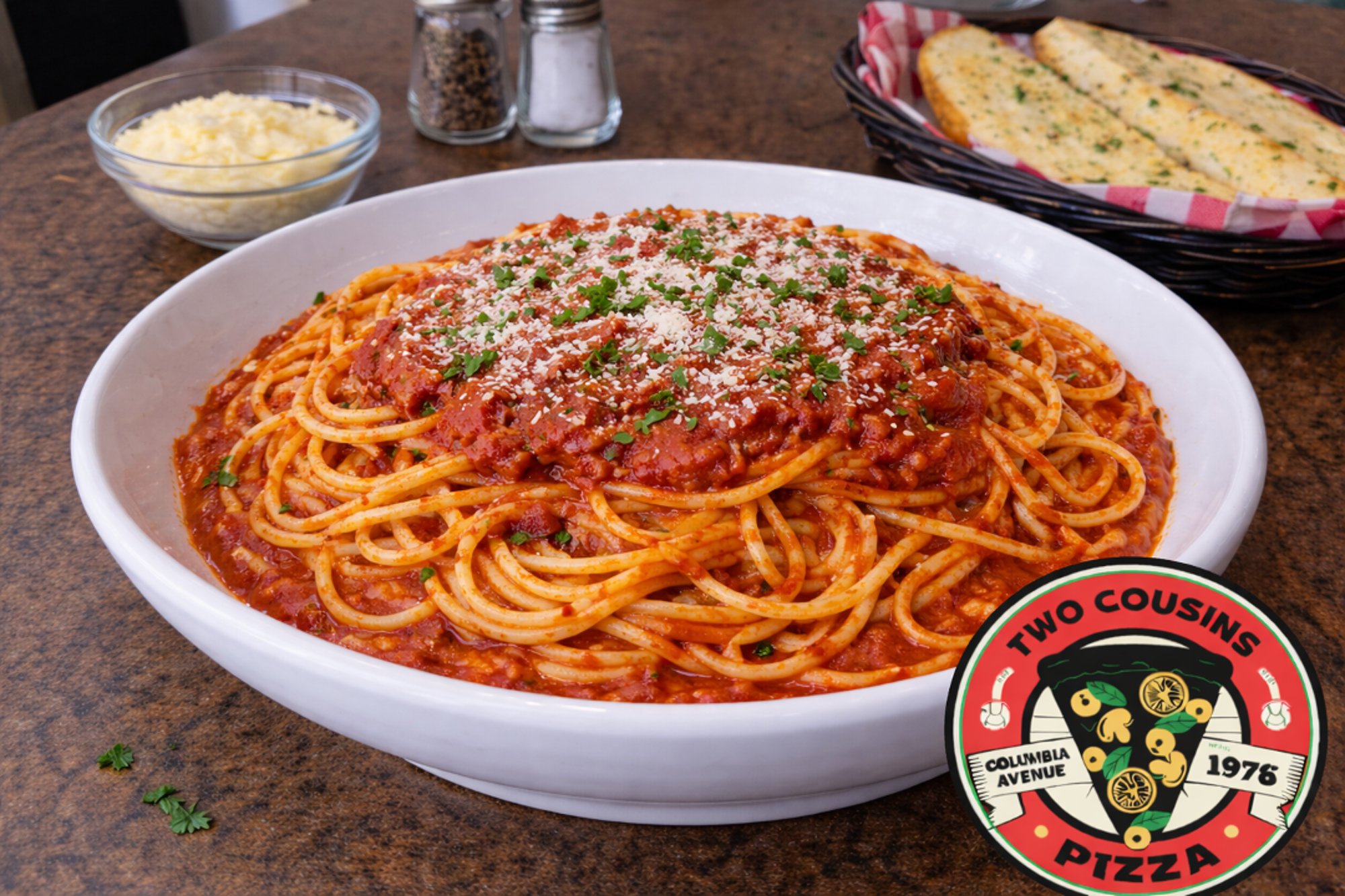 Spaghetti w Marinara Sauce