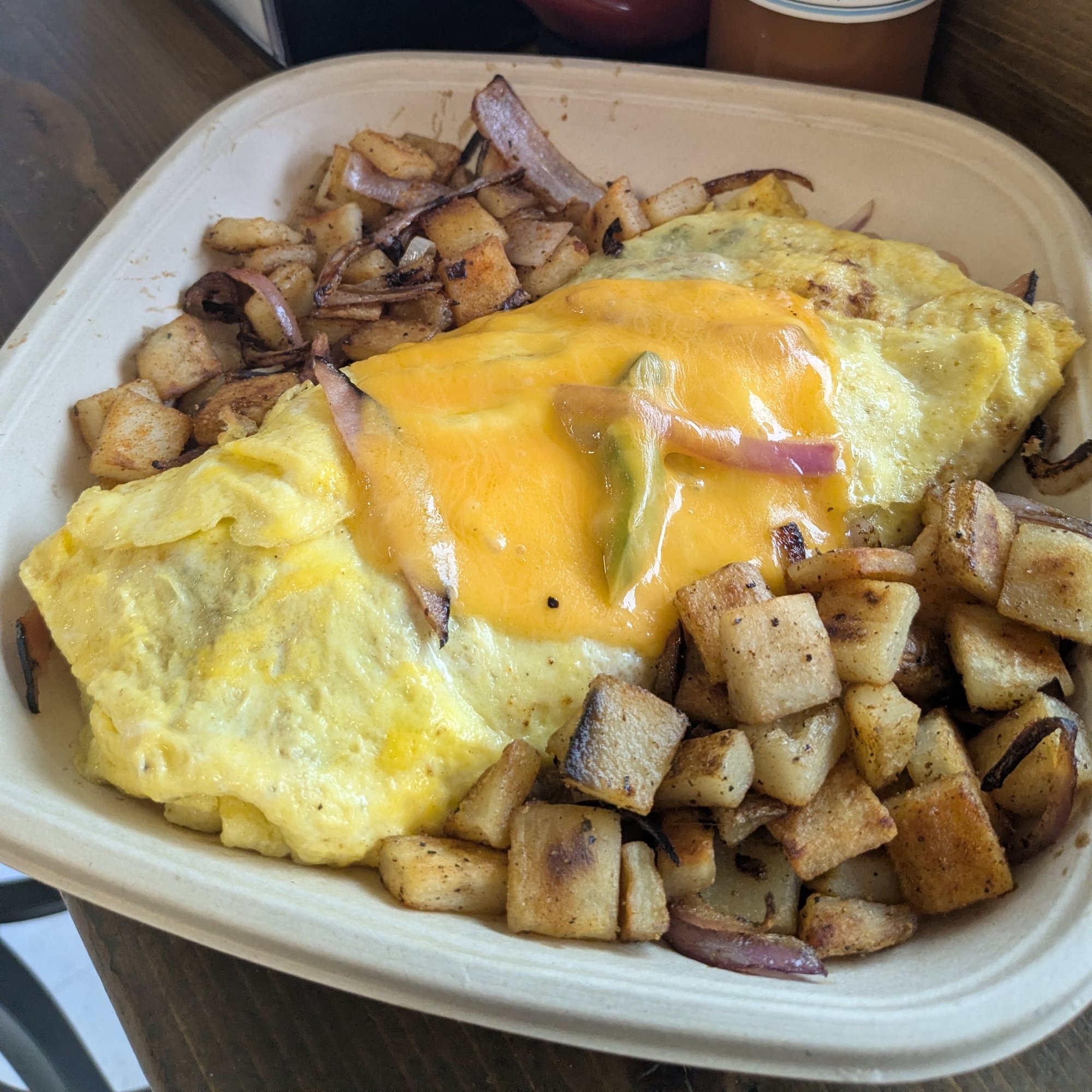 Mile High Omelette