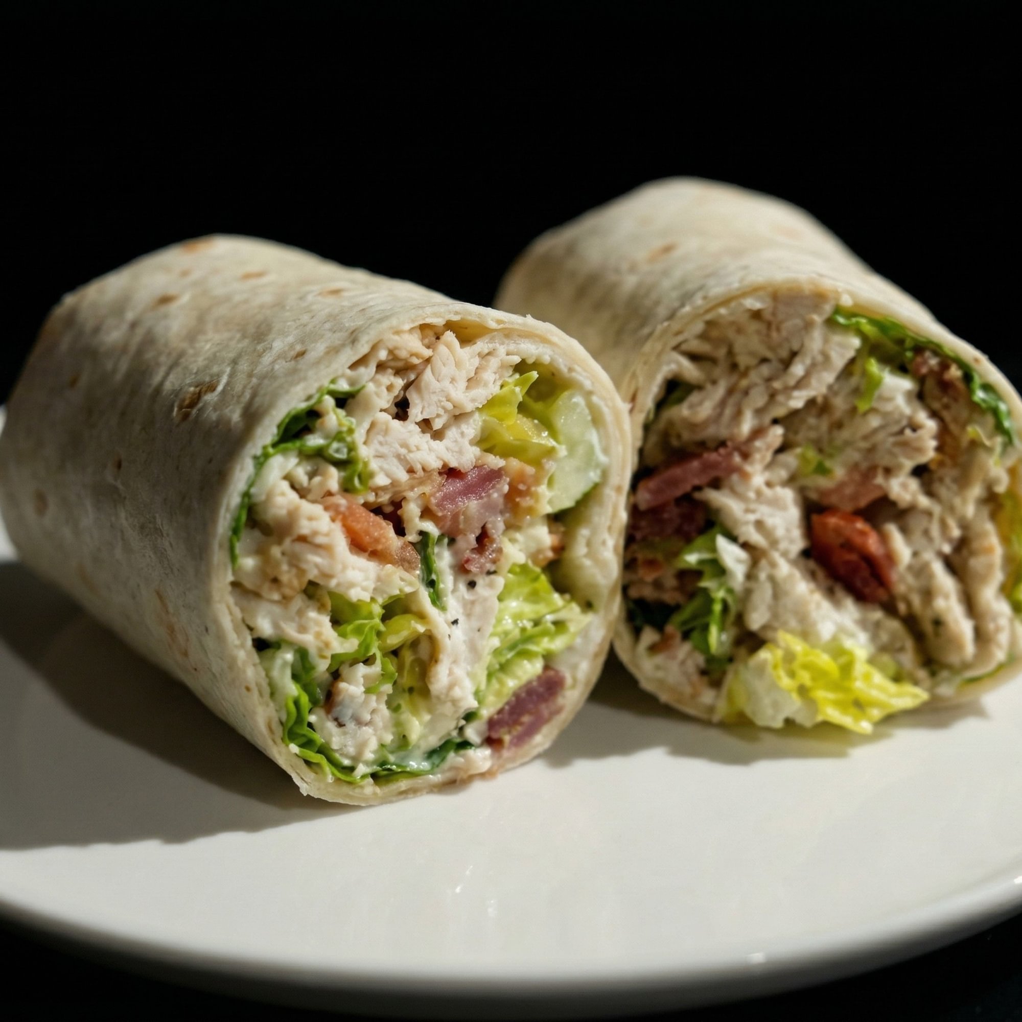 Pollo Bacon Wrap
