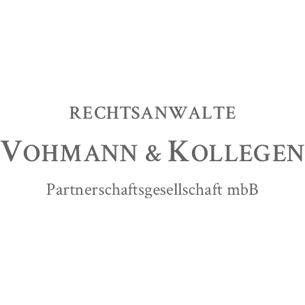 Logo von Vohmann & Kollegen - Rechtsanwälte