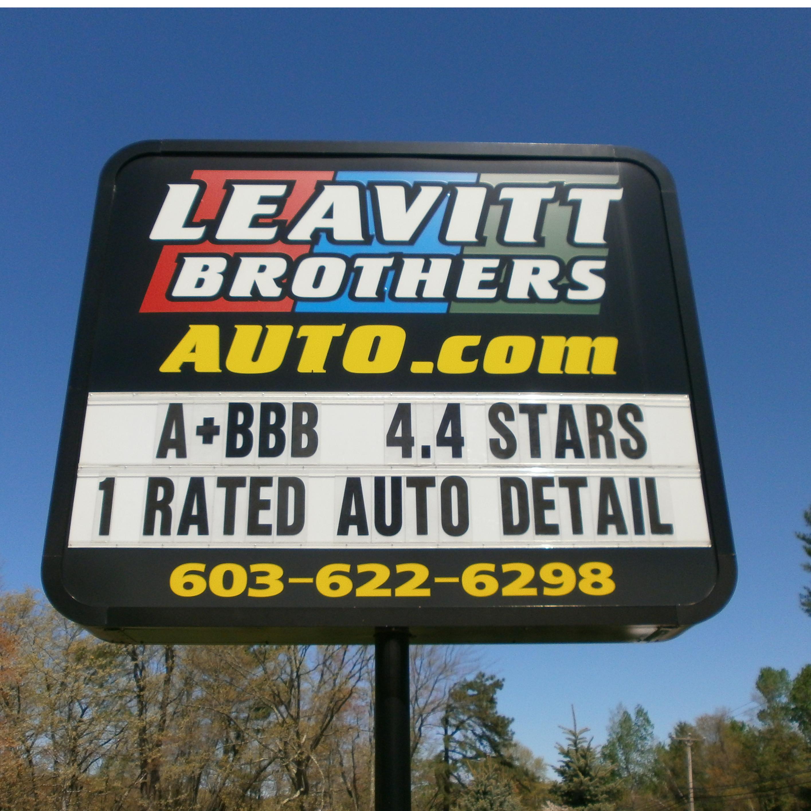 Leavitt Brothers Auto Sales-Consignments-Detailing Logo